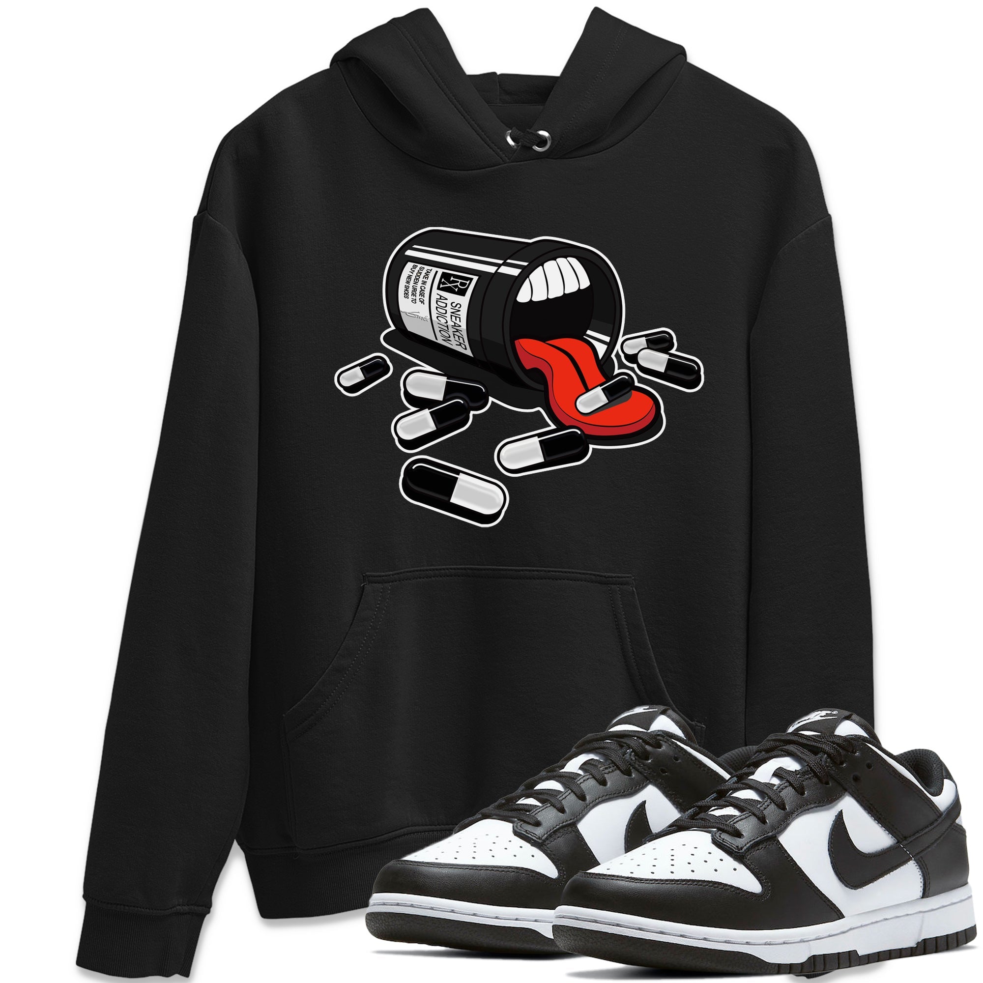 snkmatch Addiction Unisex Tops - Dunk Panda