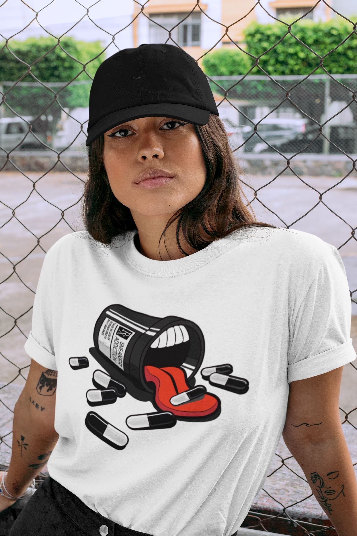 snkmatch Addiction Unisex Tops - Dunk Panda