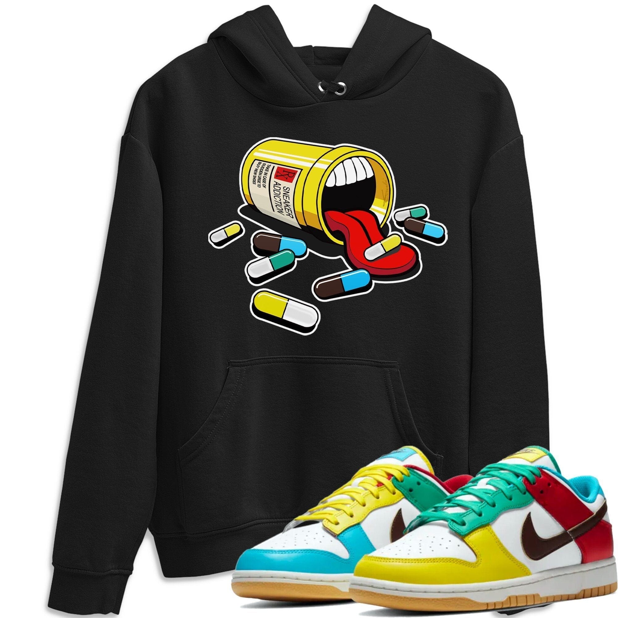 snkmatch Addiction Unisex Tops - Dunk Free 99 White