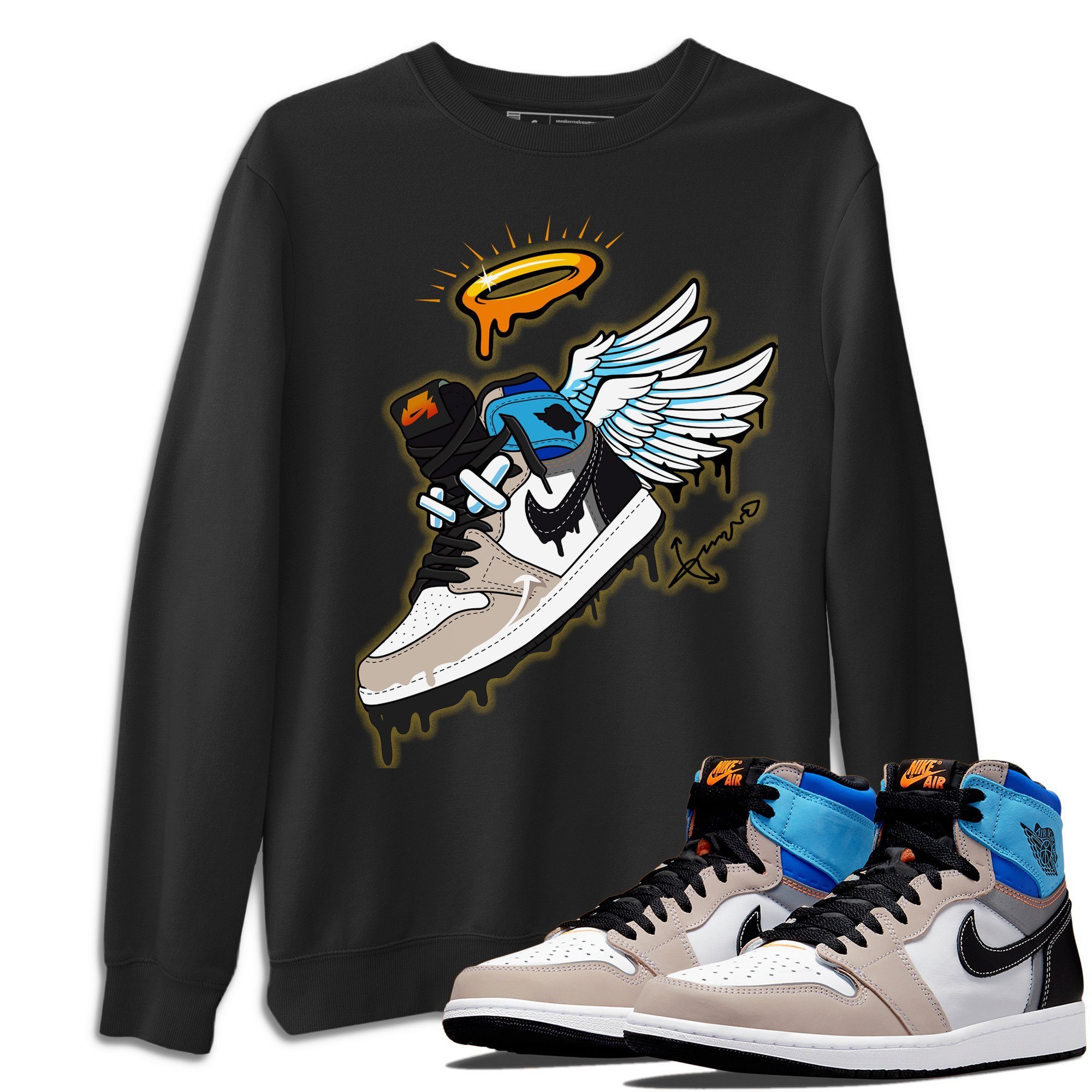 snkmatch Angel Unisex Tops - Air Jordan 1 Prototype