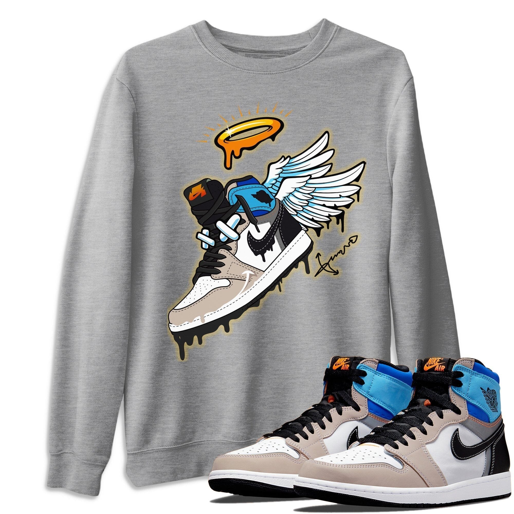 snkmatch Angel Unisex Tops - Air Jordan 1 Prototype