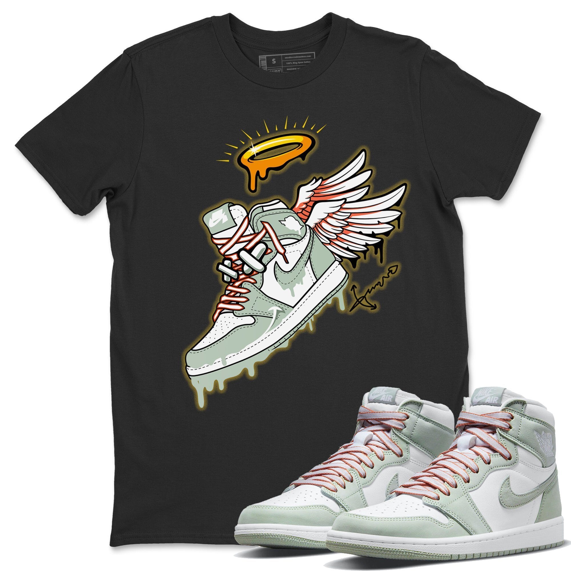 snkmatch Angel Unisex Tops - Air Jordan 1 Seafoam