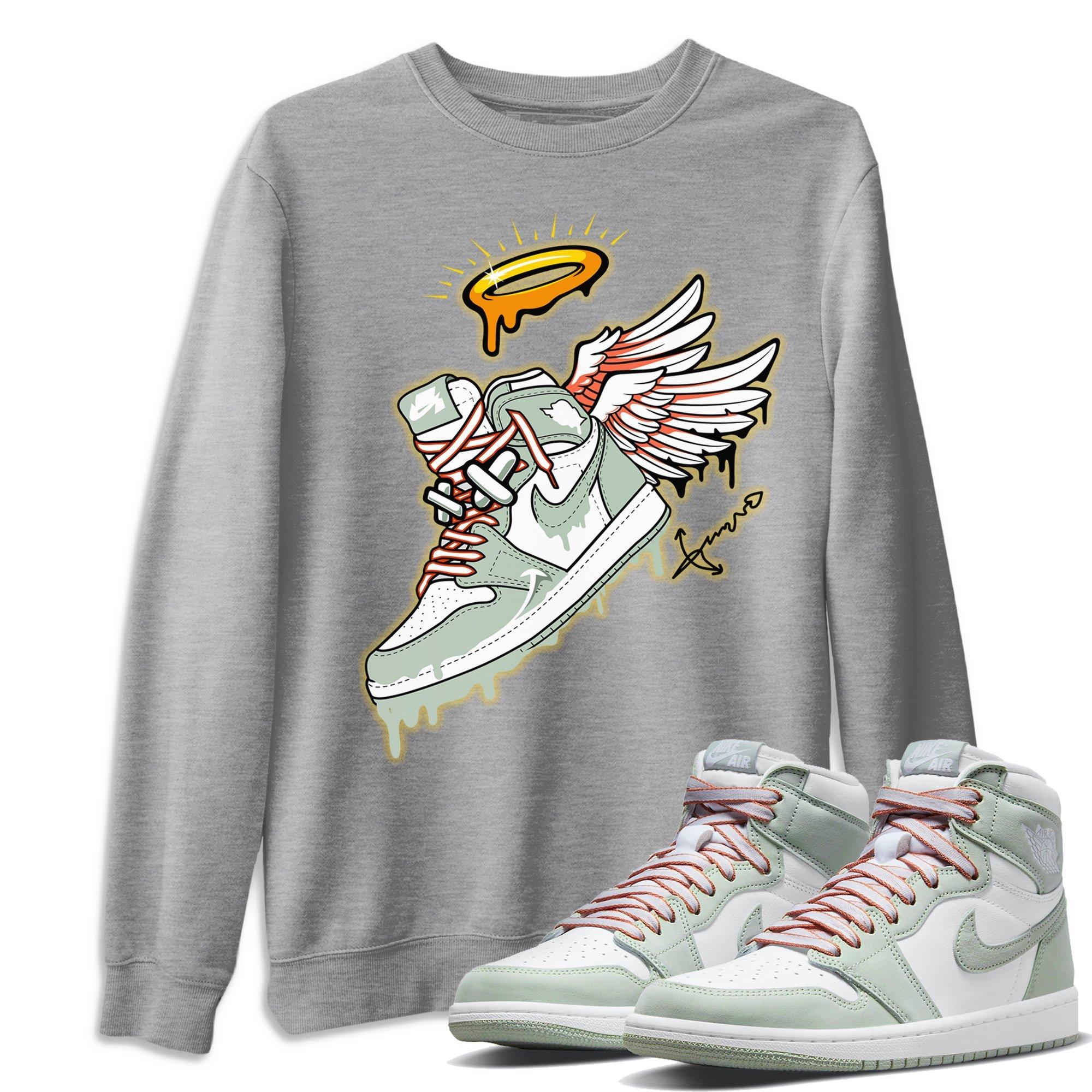 snkmatch Angel Unisex Tops - Air Jordan 1 Seafoam