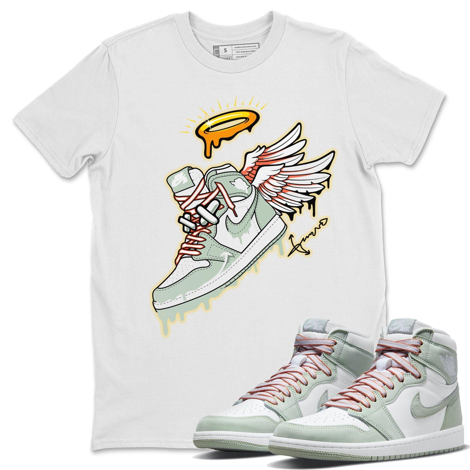 snkmatch Angel Unisex Tops - Air Jordan 1 Seafoam