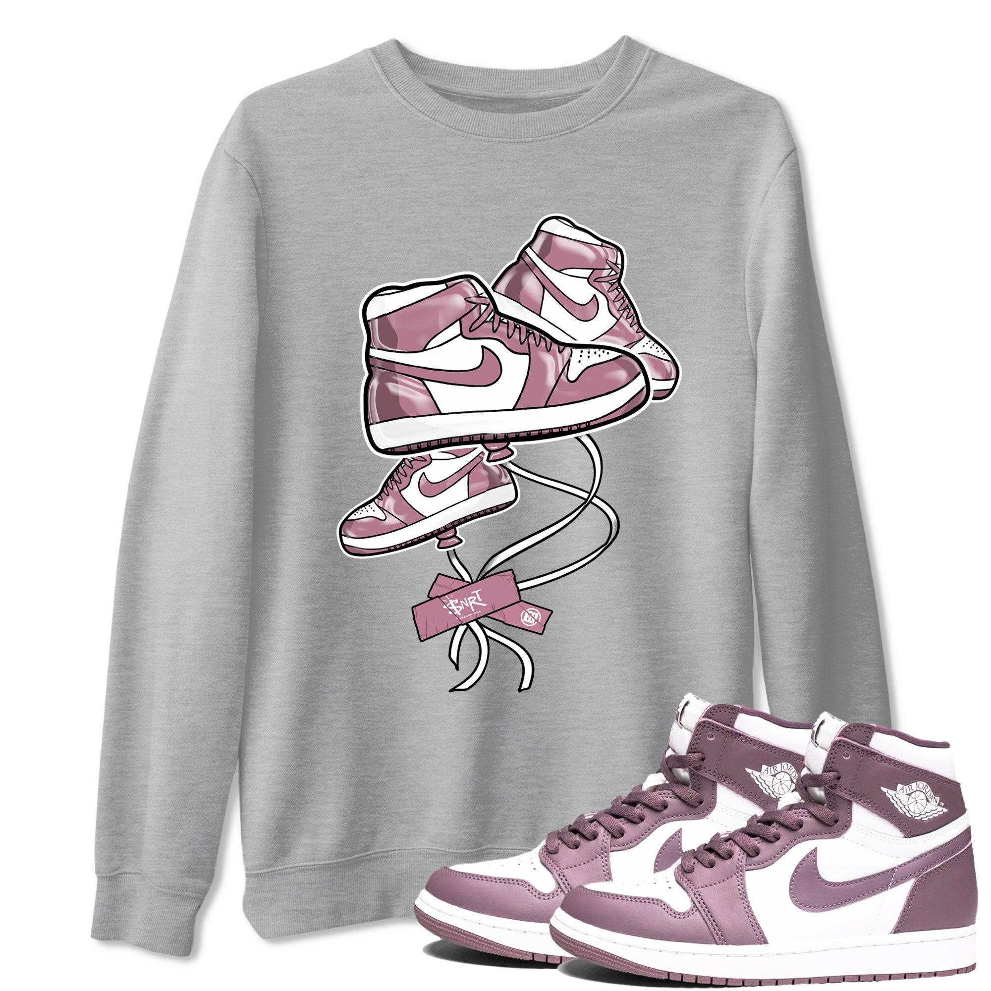 snkmatch Balloon snkmatch Tee - Air Jordan 1 Mauve