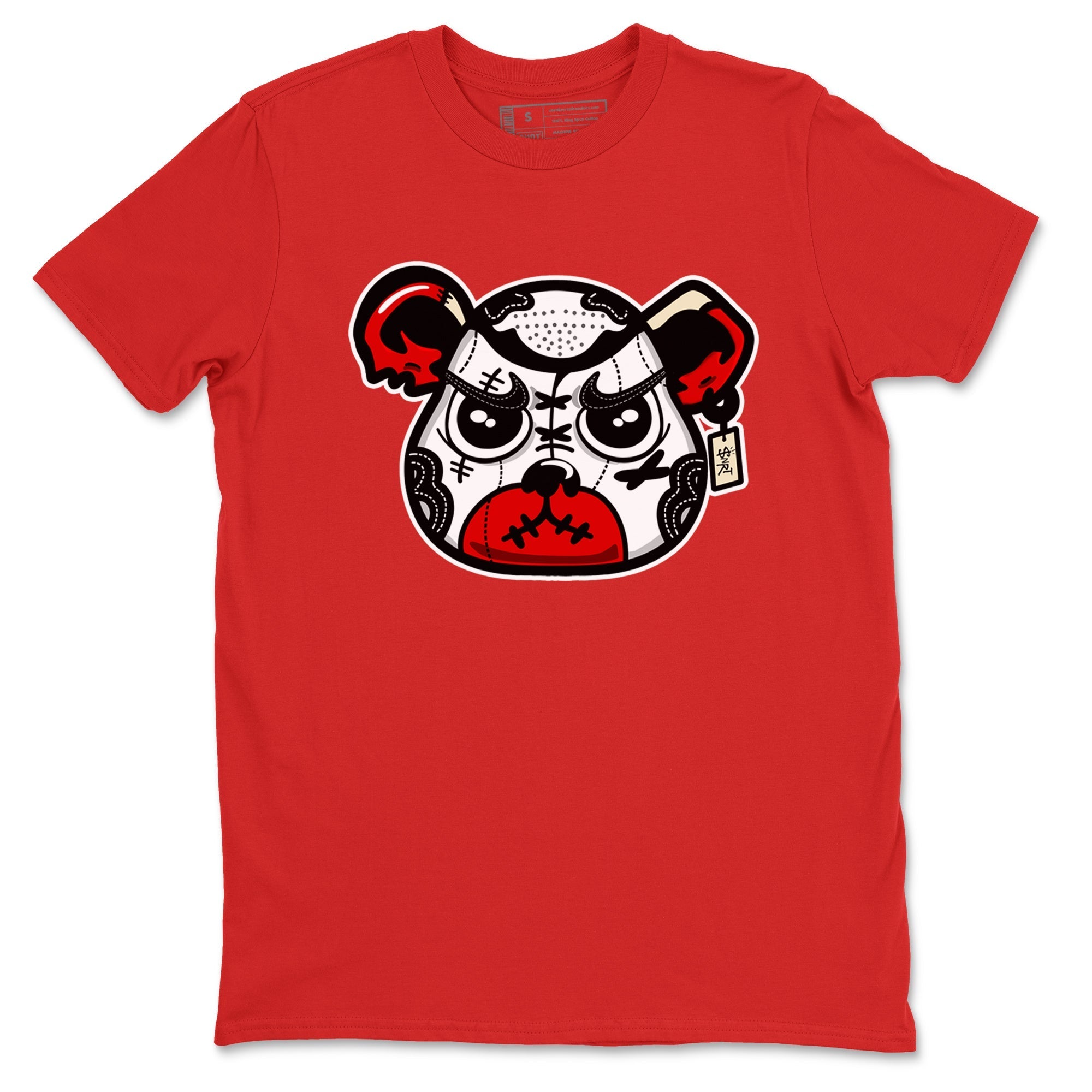 snkmatch Bear Face snkmatch Tees - Air Jordan 1 Black Toe Reimagined