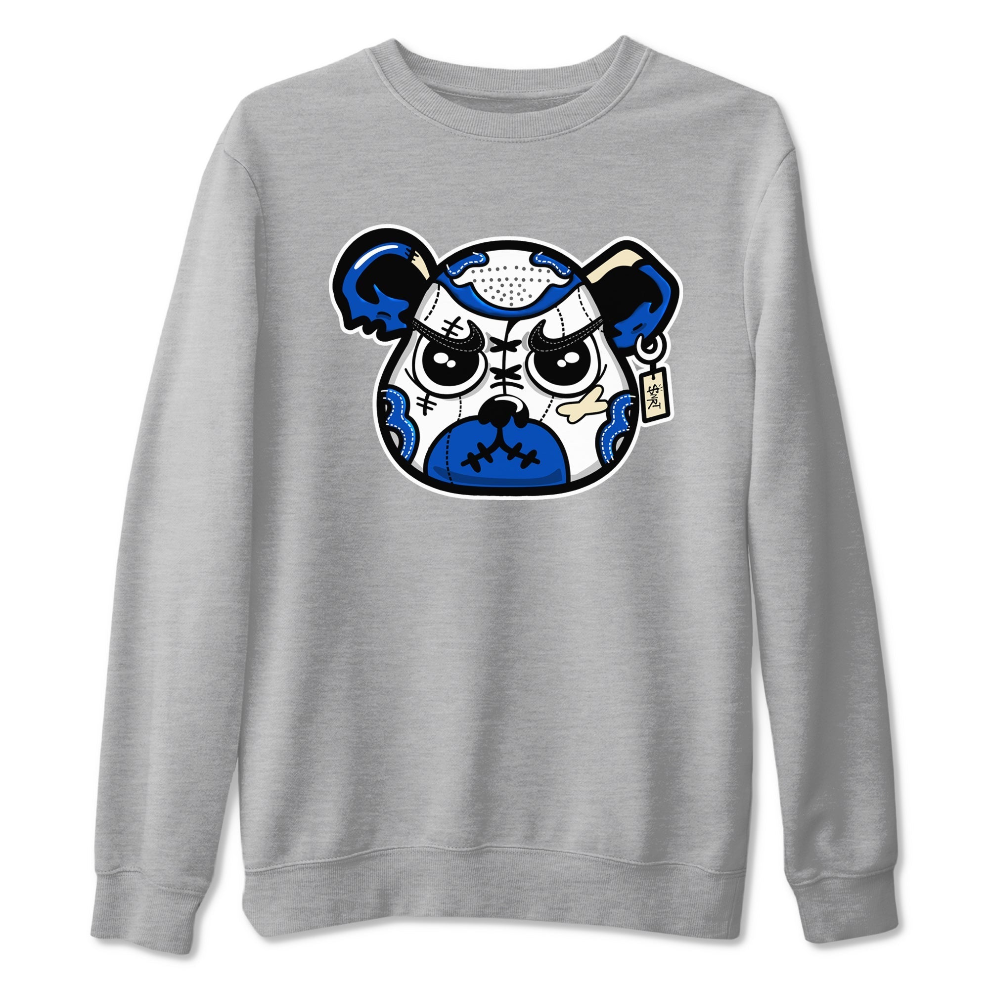 snkmatch Bear Face snkmatch Tees - Air Jordan 1 Game Royal