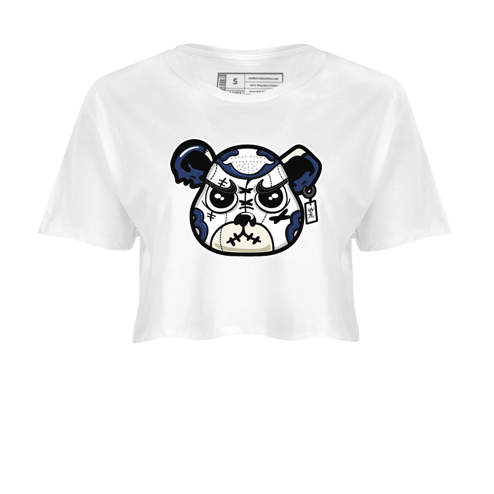snkmatch Bear Face snkmatch Women's Top - Air Jordan 1 Midnight Navy