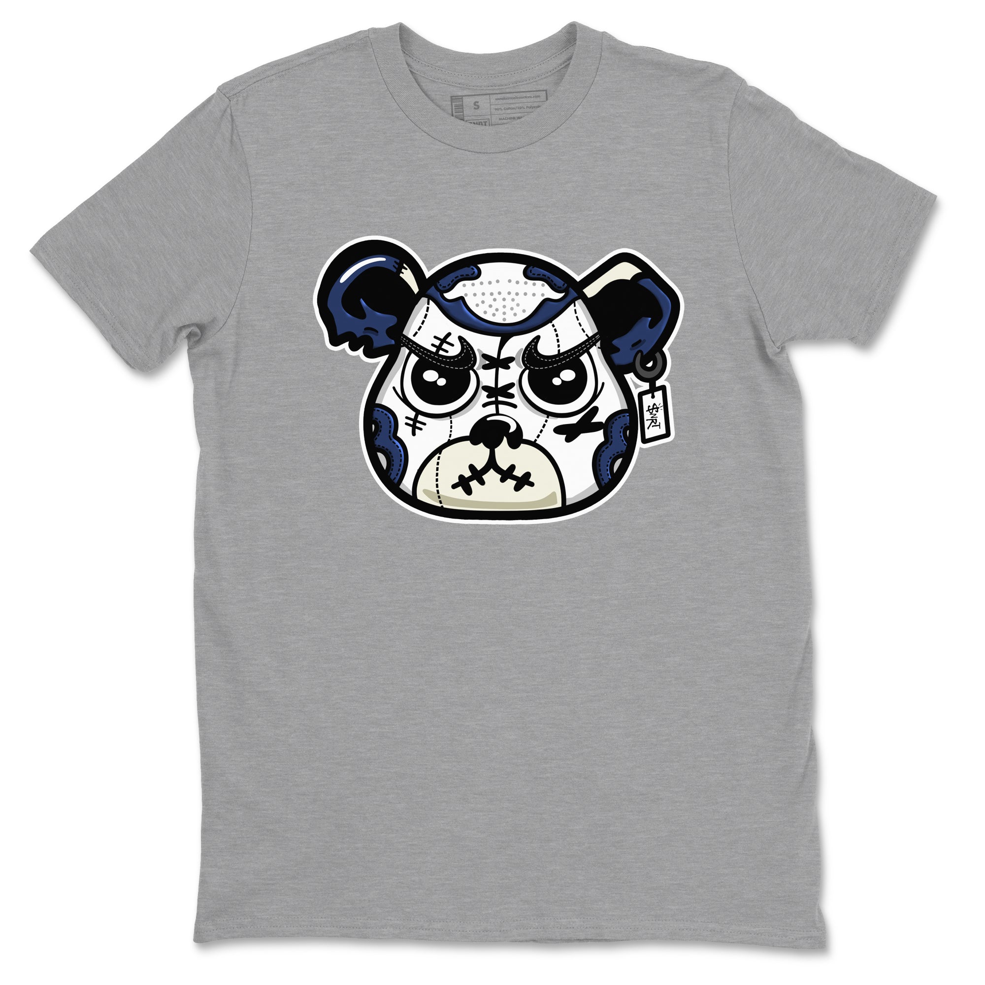 snkmatch Bear Face snkmatch Tees - Air Jordan 1 Midnight Navy