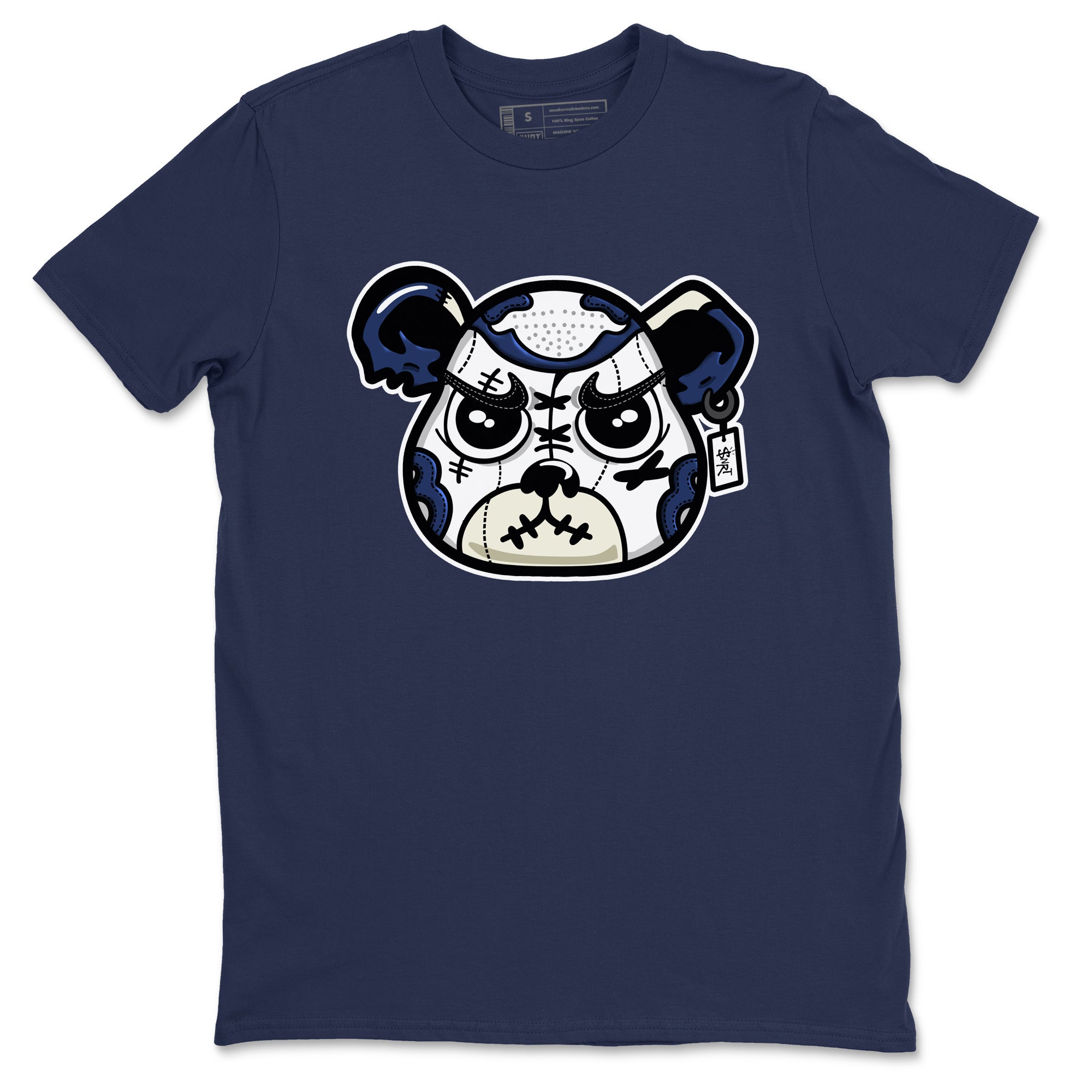 snkmatch Bear Face snkmatch Tees - Air Jordan 1 Midnight Navy