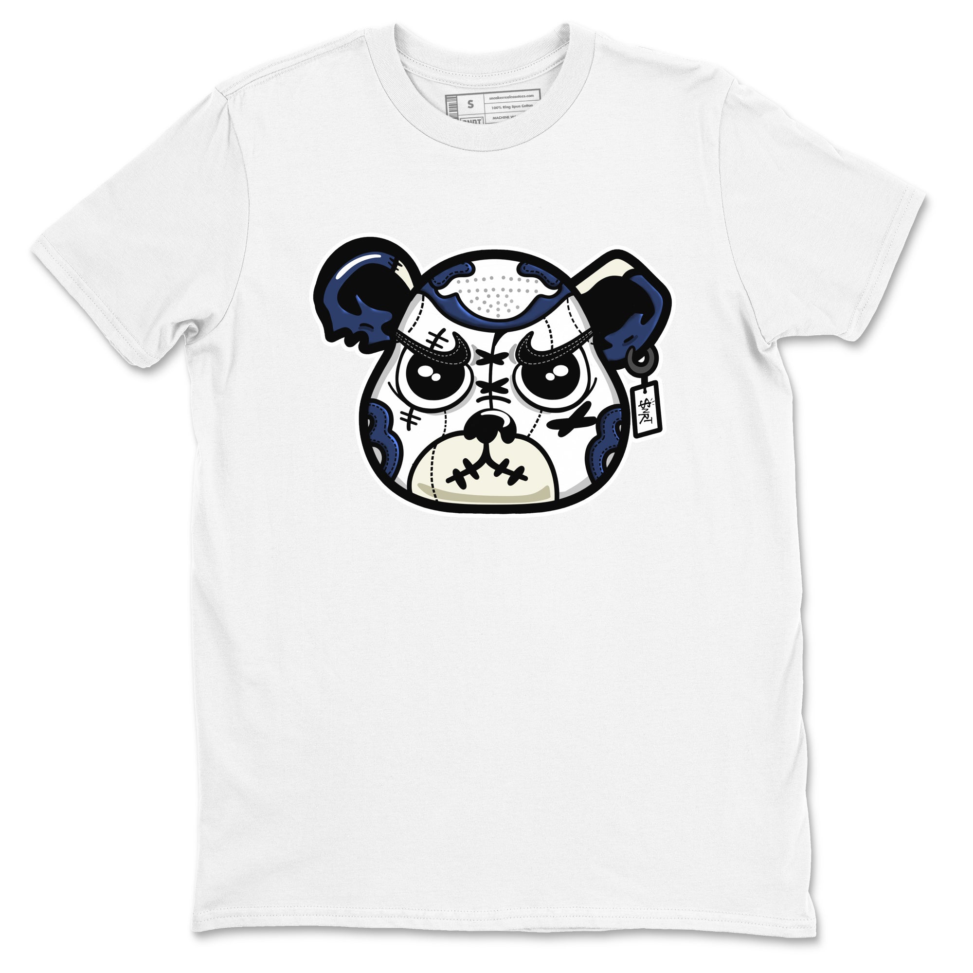 snkmatch Bear Face snkmatch Tees - Air Jordan 1 Midnight Navy