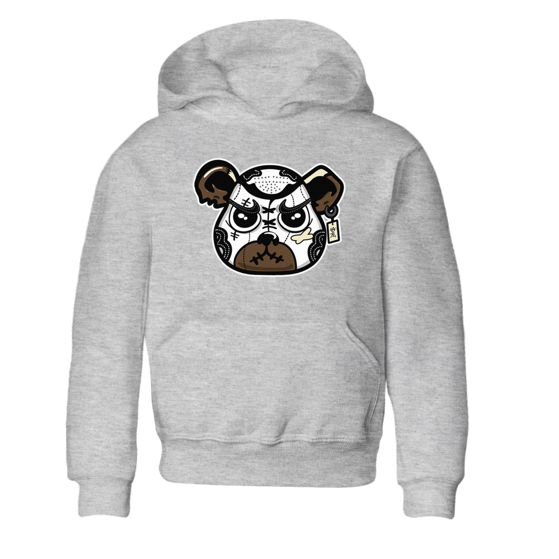 snkmatch Bear Face snkmatch Tees Kids - Air Jordan 1 Mocha