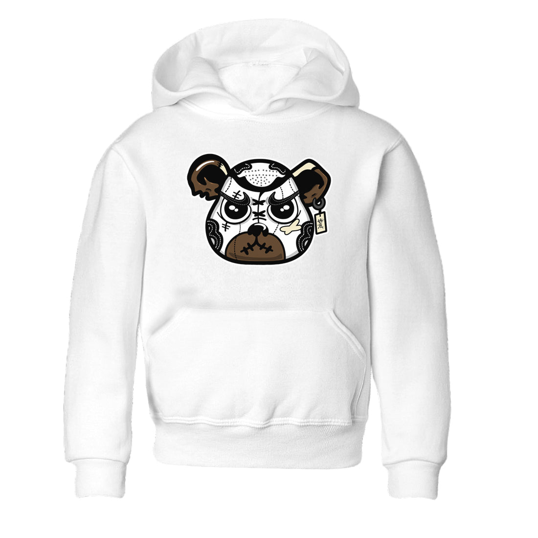 snkmatch Bear Face snkmatch Tees Kids - Air Jordan 1 Mocha