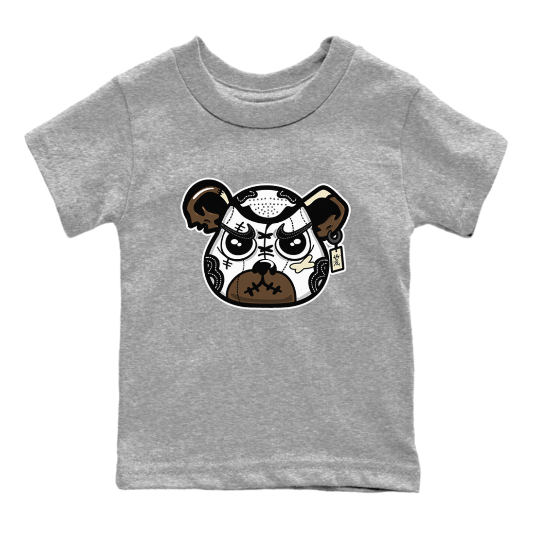 snkmatch Bear Face snkmatch Tees Kids - Air Jordan 1 Mocha