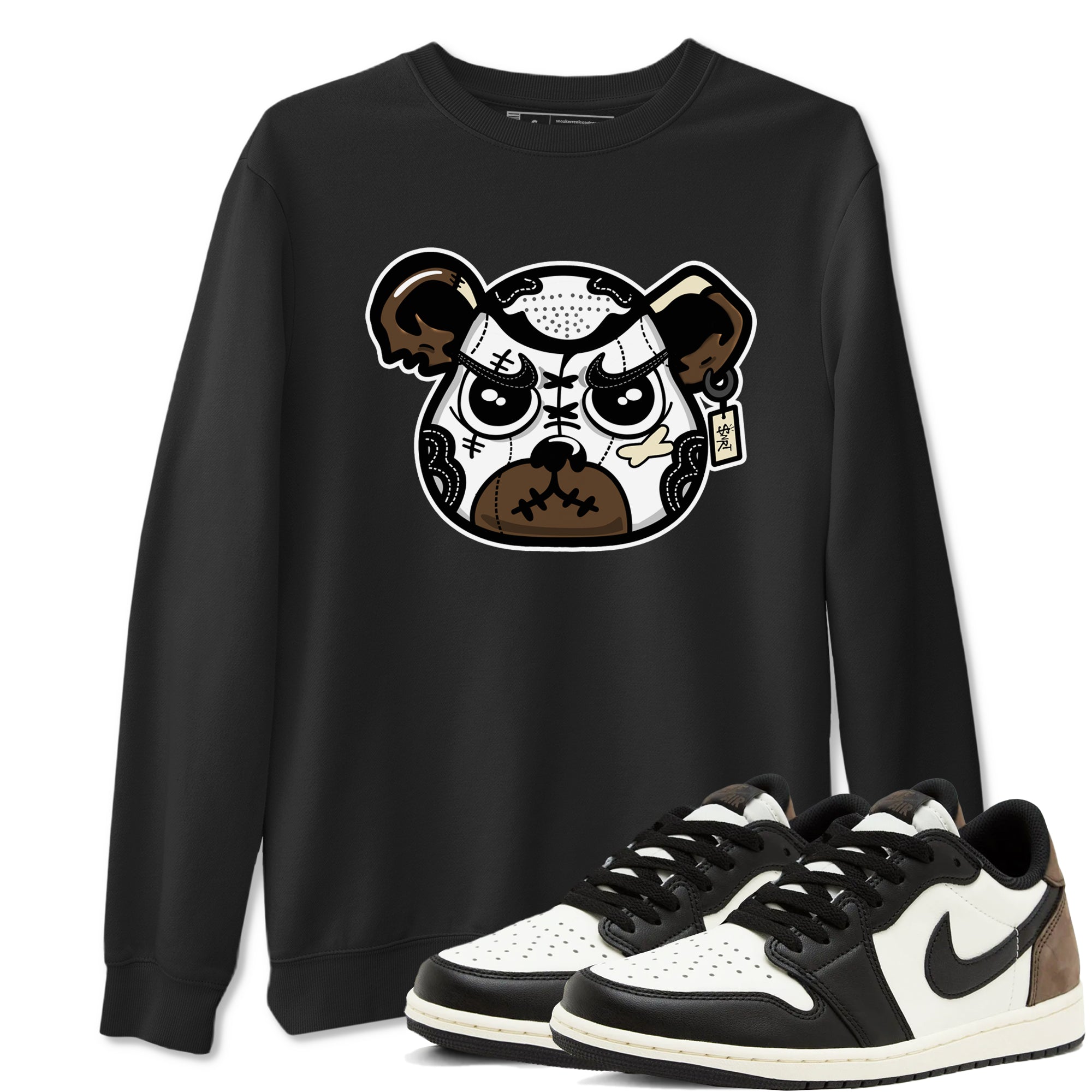 snkmatch Bear Face snkmatch Tees - Air Jordan 1 Mocha