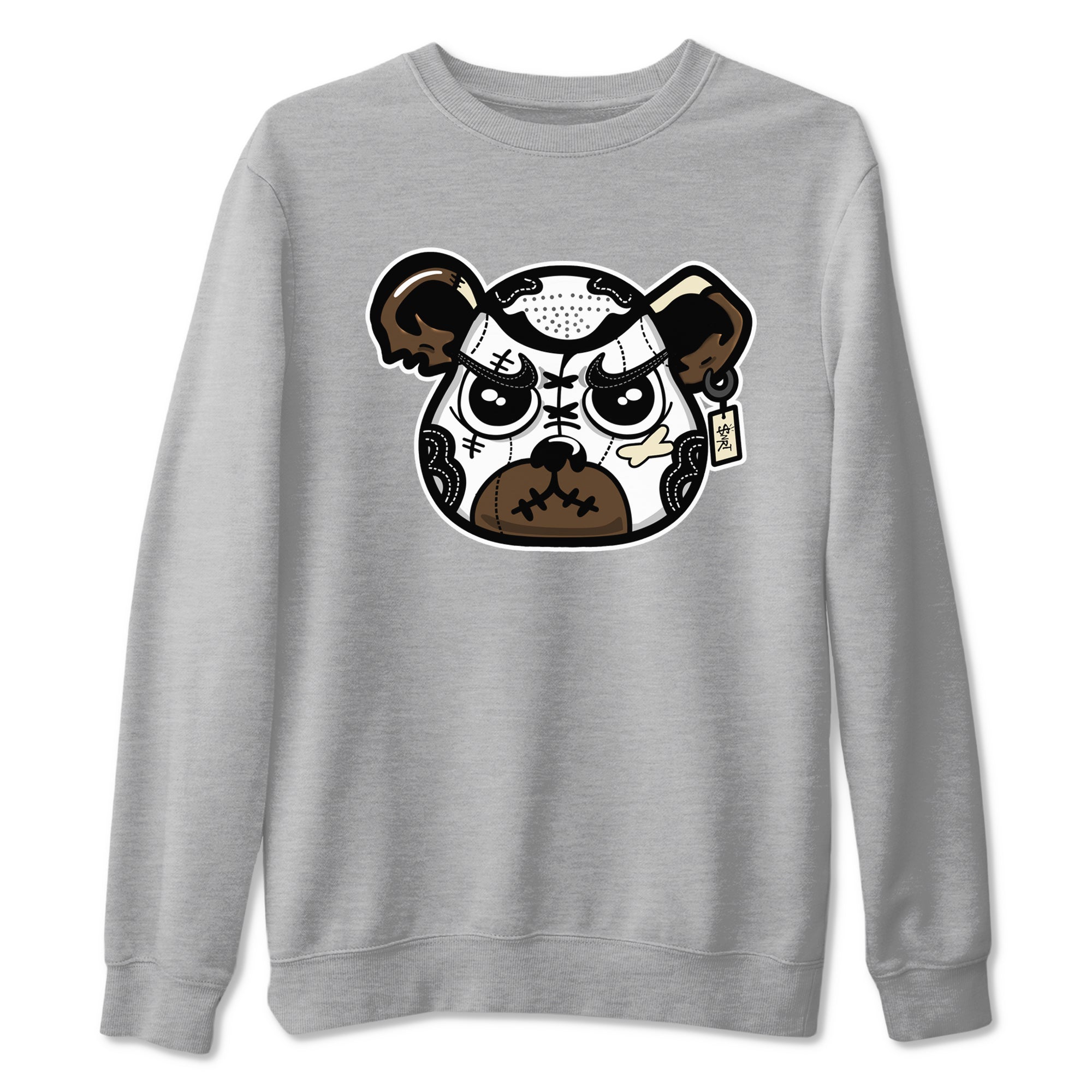 snkmatch Bear Face snkmatch Tees - Air Jordan 1 Mocha