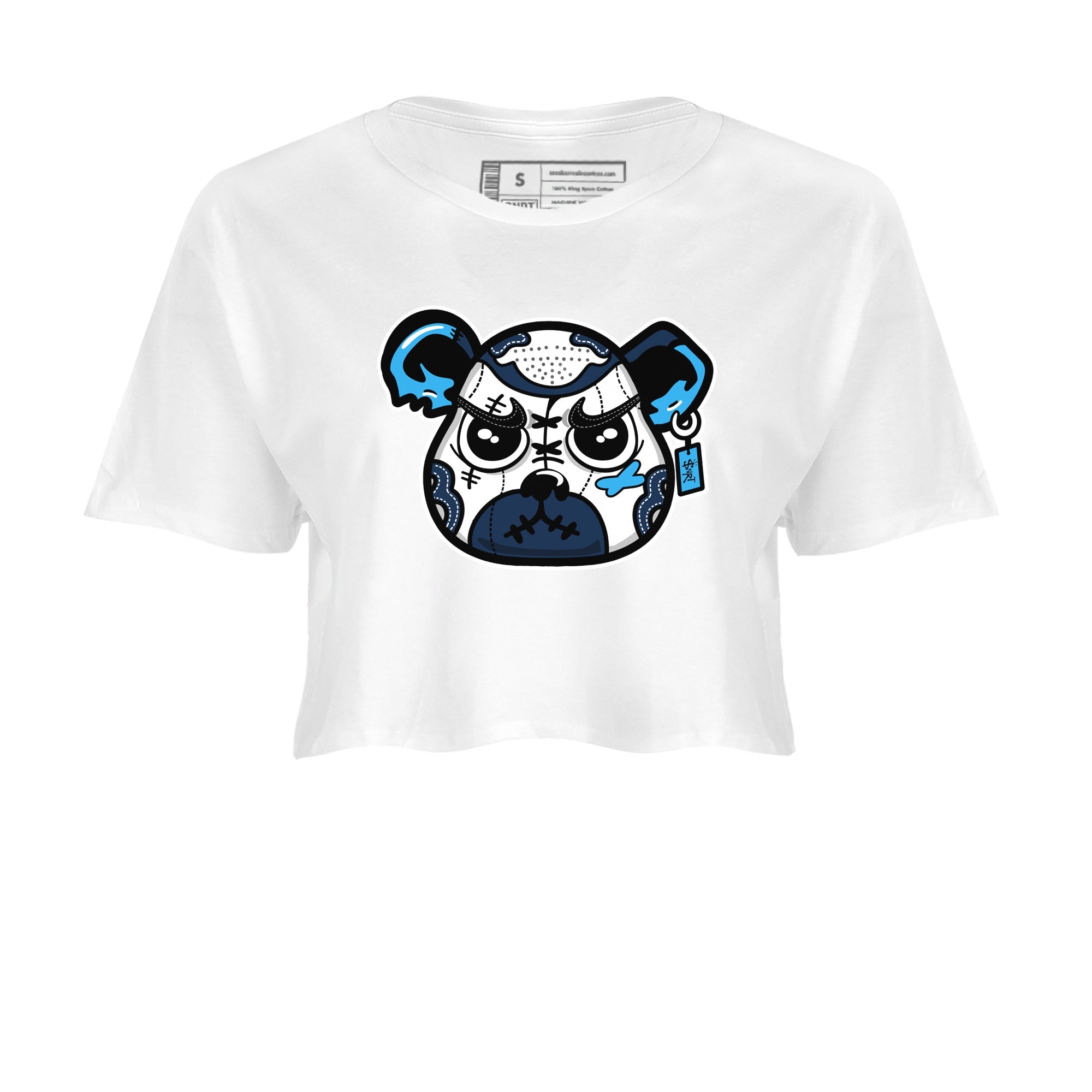 snkmatch Bear Face snkmatch Women's Top - Air Jordan 1 Obsidian