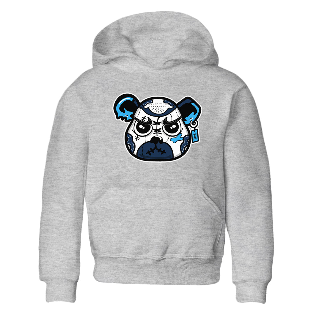 snkmatch Bear Face snkmatch Tees Kids - Air Jordan 1 Obsidian