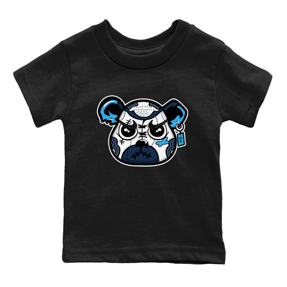 snkmatch Bear Face snkmatch Tees Kids - Air Jordan 1 Obsidian