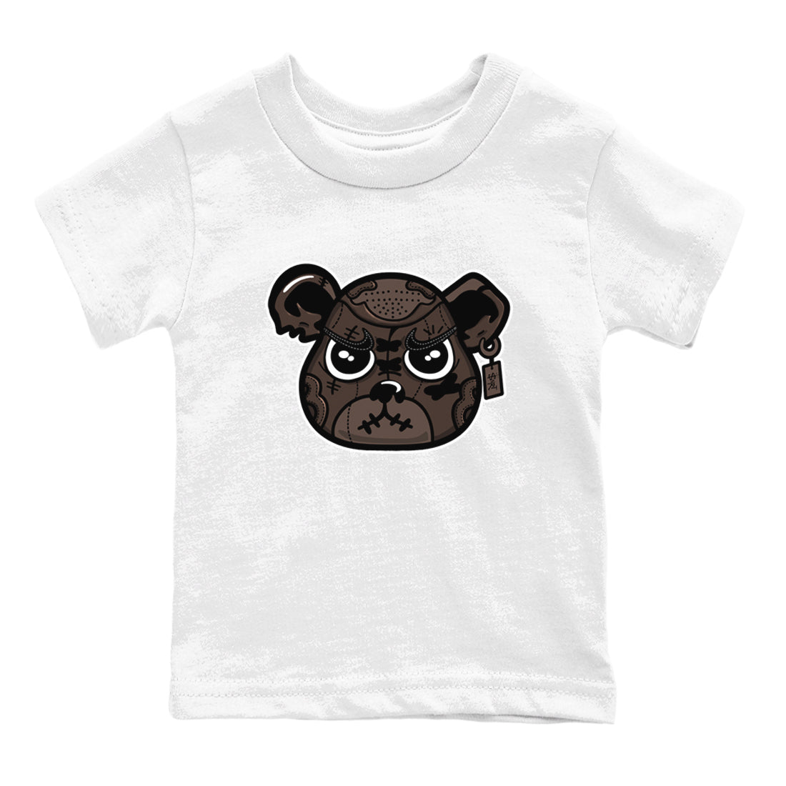 snkmatch Bear Face snkmatch Tees Kids - Air Jordan 1 Travis Scott Velvet Brown