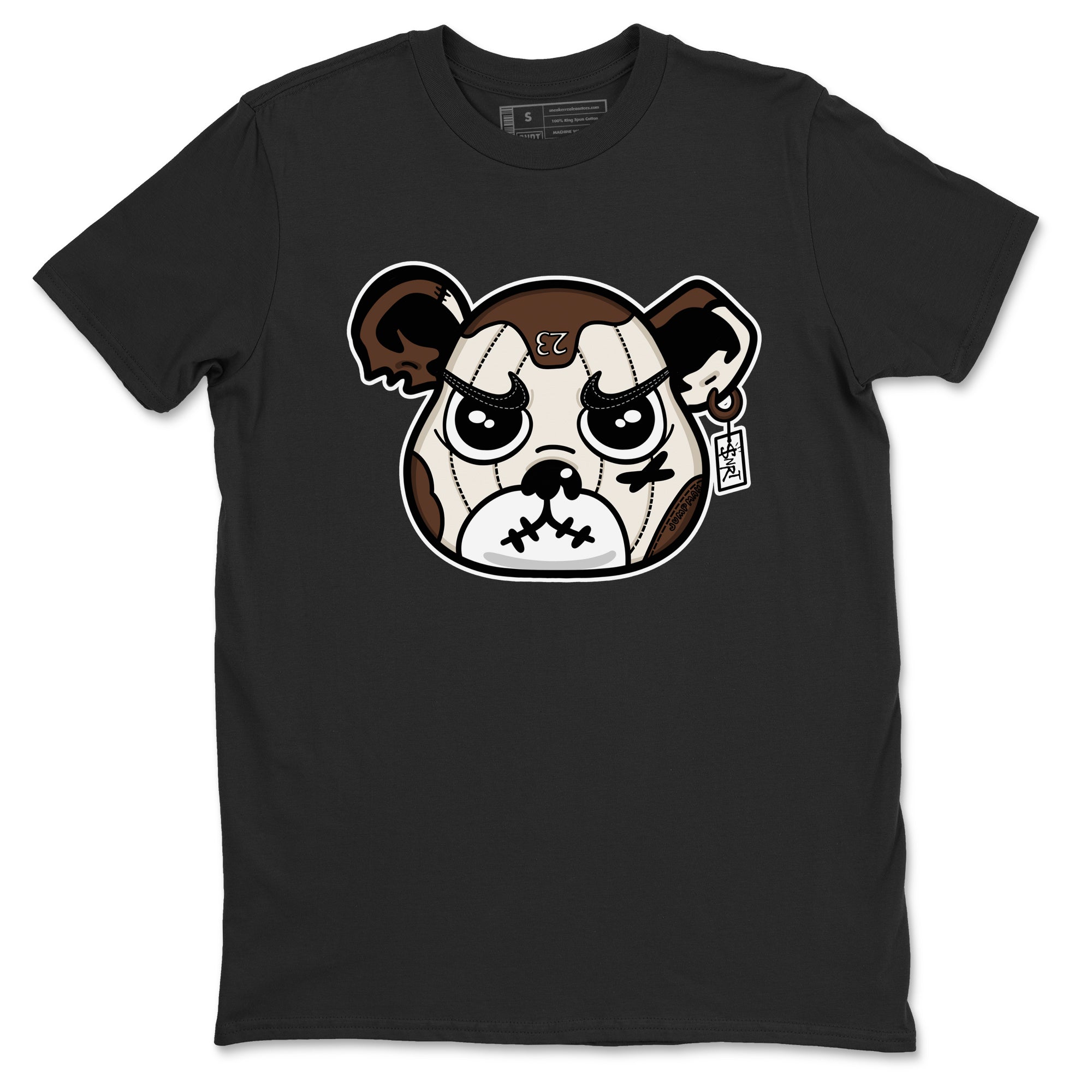 snkmatch Bear Face snkmatch Tees - Air Jordan 12 Baroque Brown