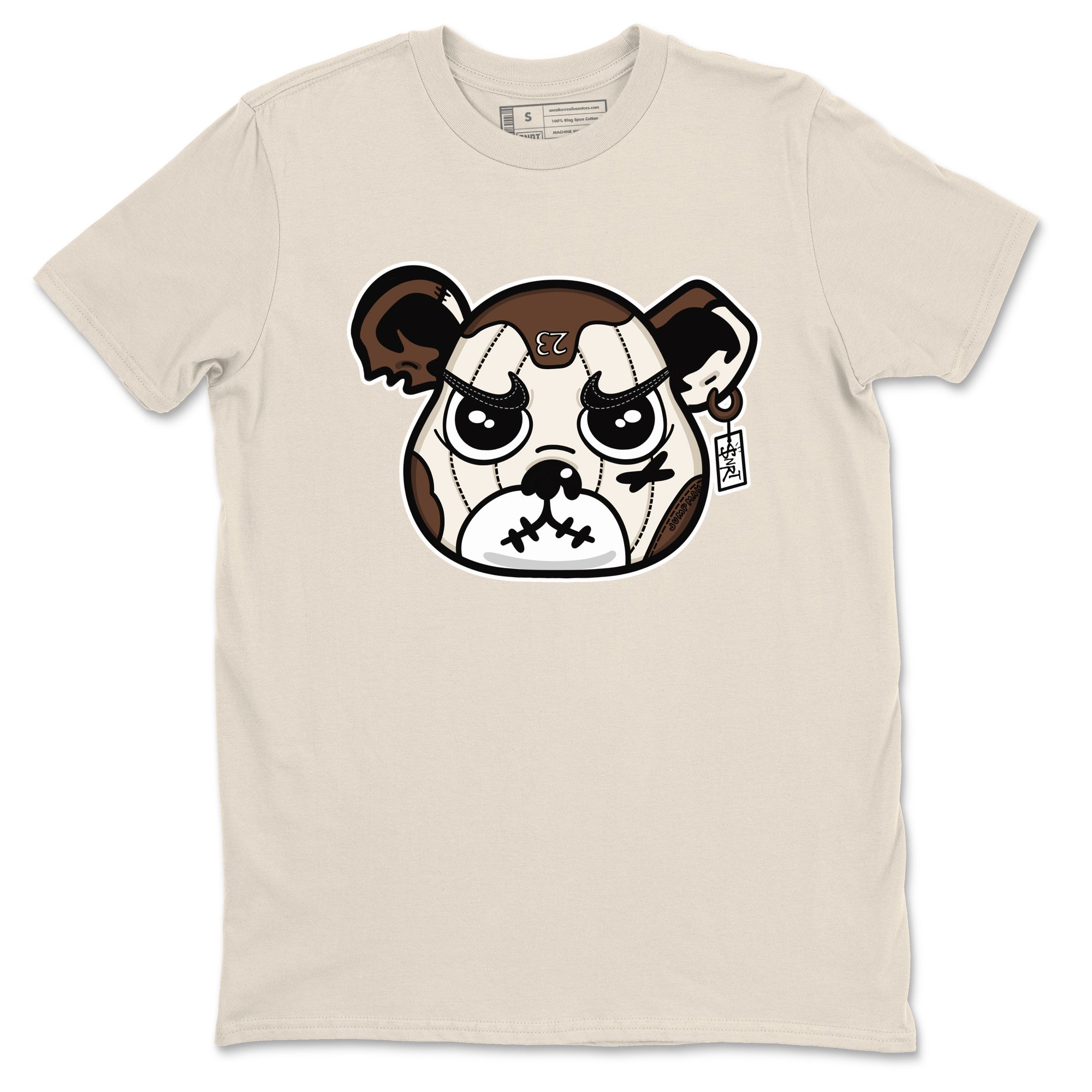 snkmatch Bear Face snkmatch Tees - Air Jordan 12 Baroque Brown