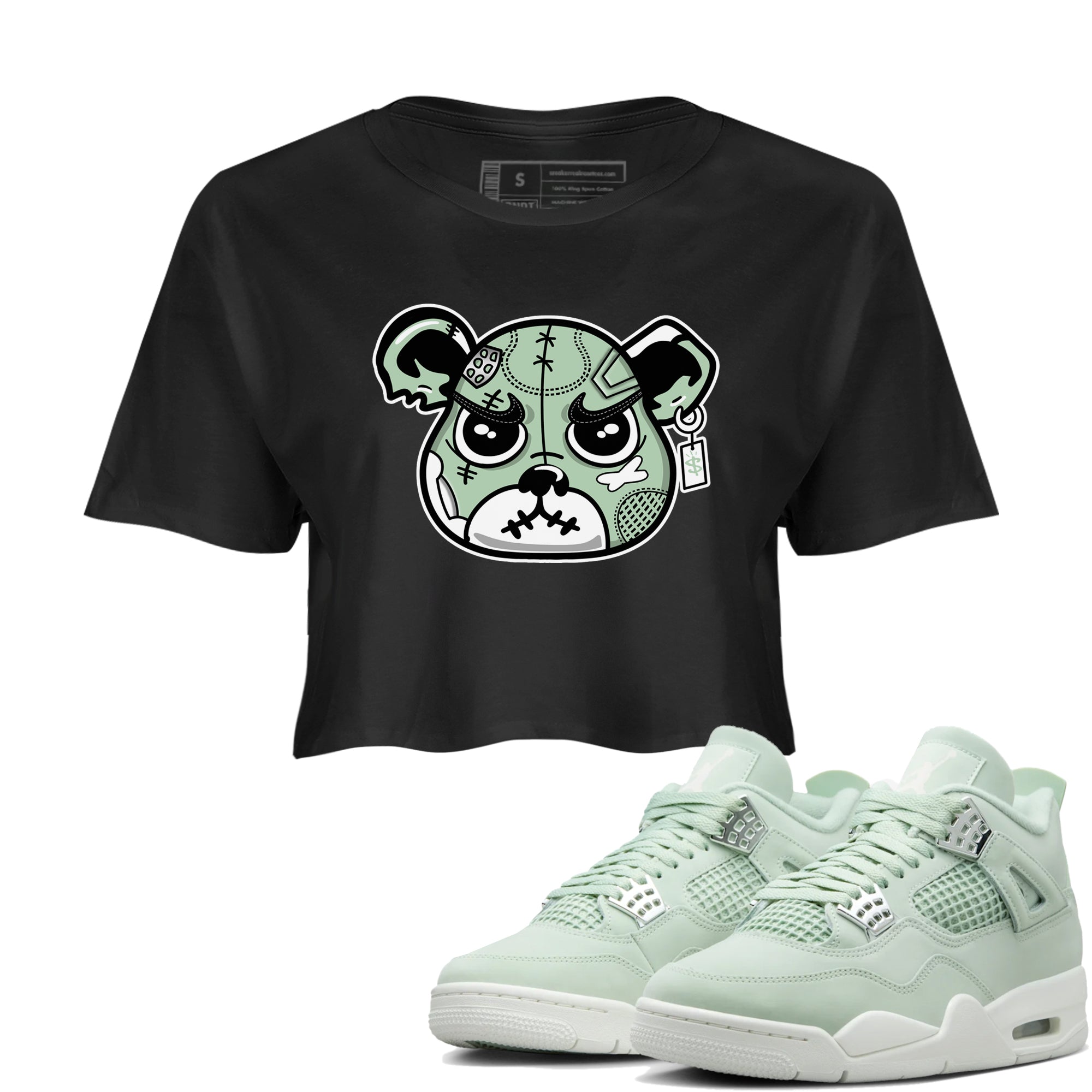 snkmatch Bear Face snkmatch Women's Top - Air Jordan 4 Abundance