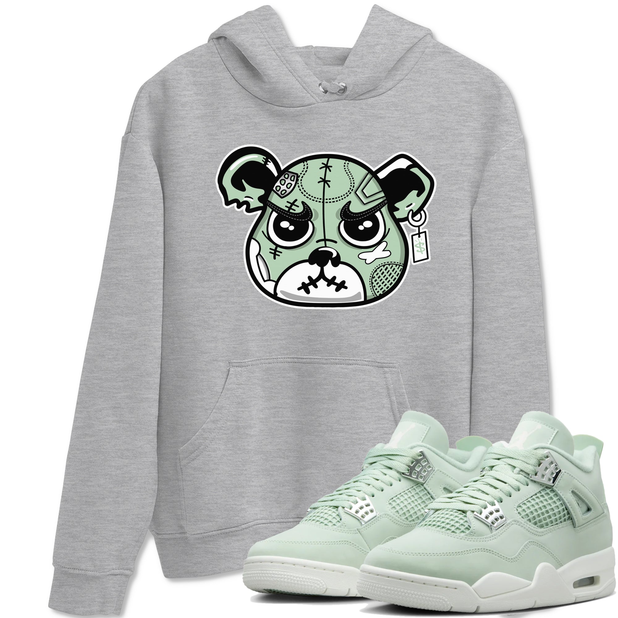 snkmatch Bear Face snkmatch Tees - Air Jordan 4 Abundance