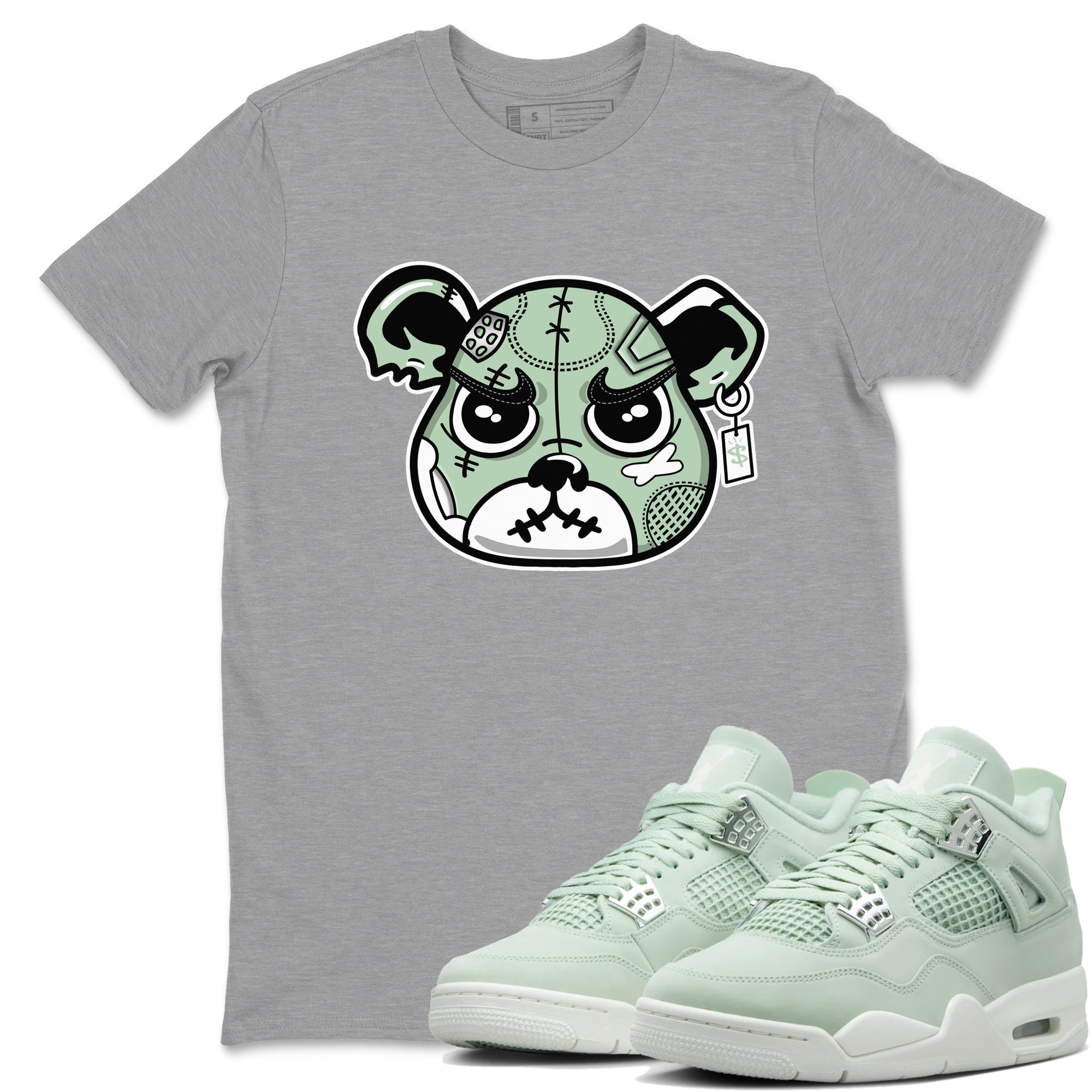 snkmatch Bear Face snkmatch Tees - Air Jordan 4 Abundance