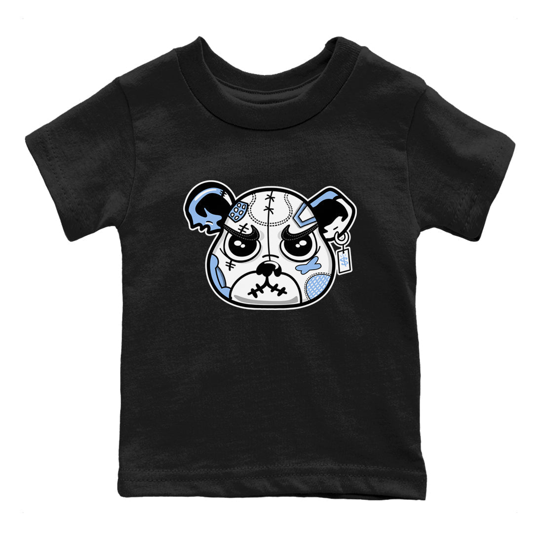 snkmatch Bear Face snkmatch Tees Kids - Air Jordan 4 Aluminum
