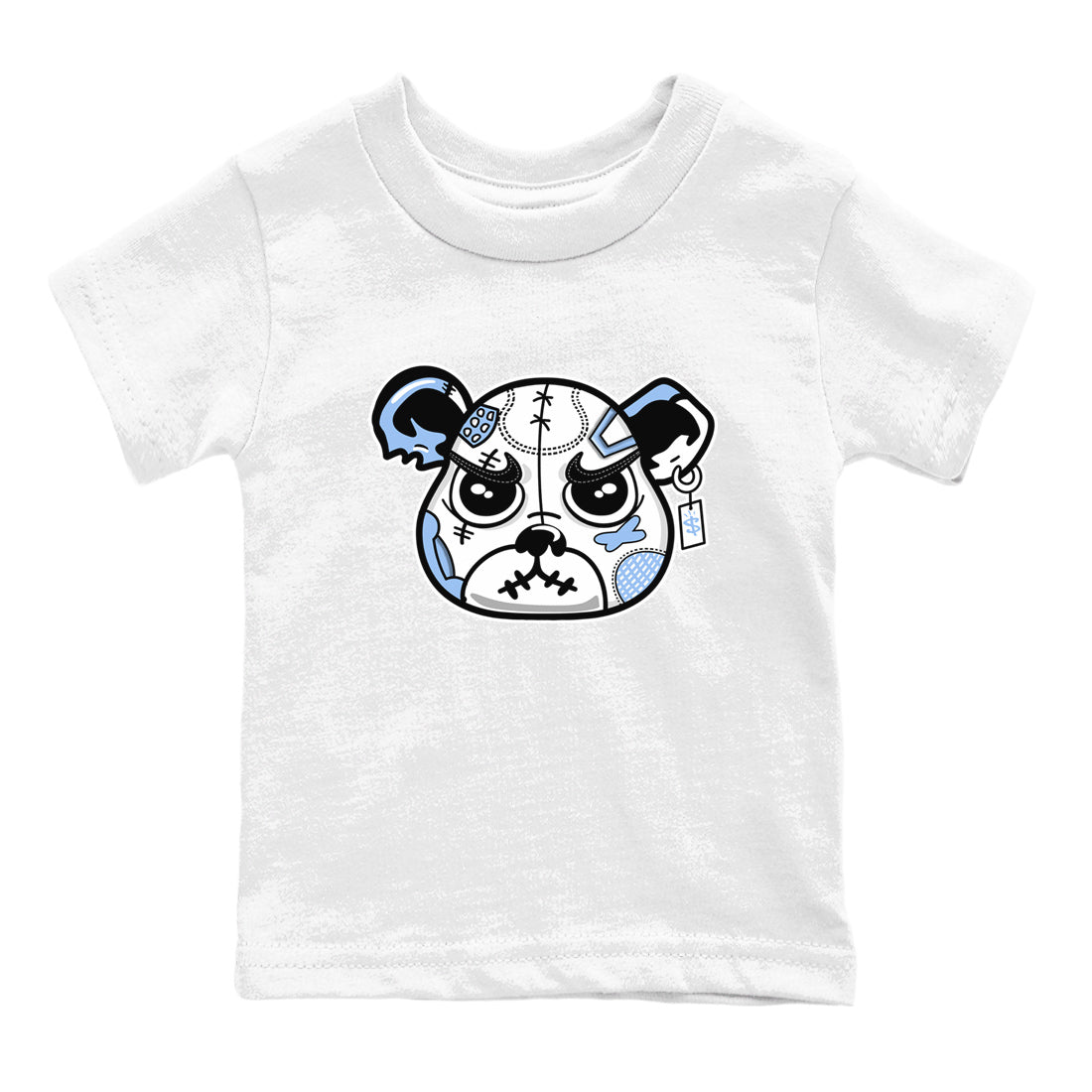 snkmatch Bear Face snkmatch Tees Kids - Air Jordan 4 Aluminum
