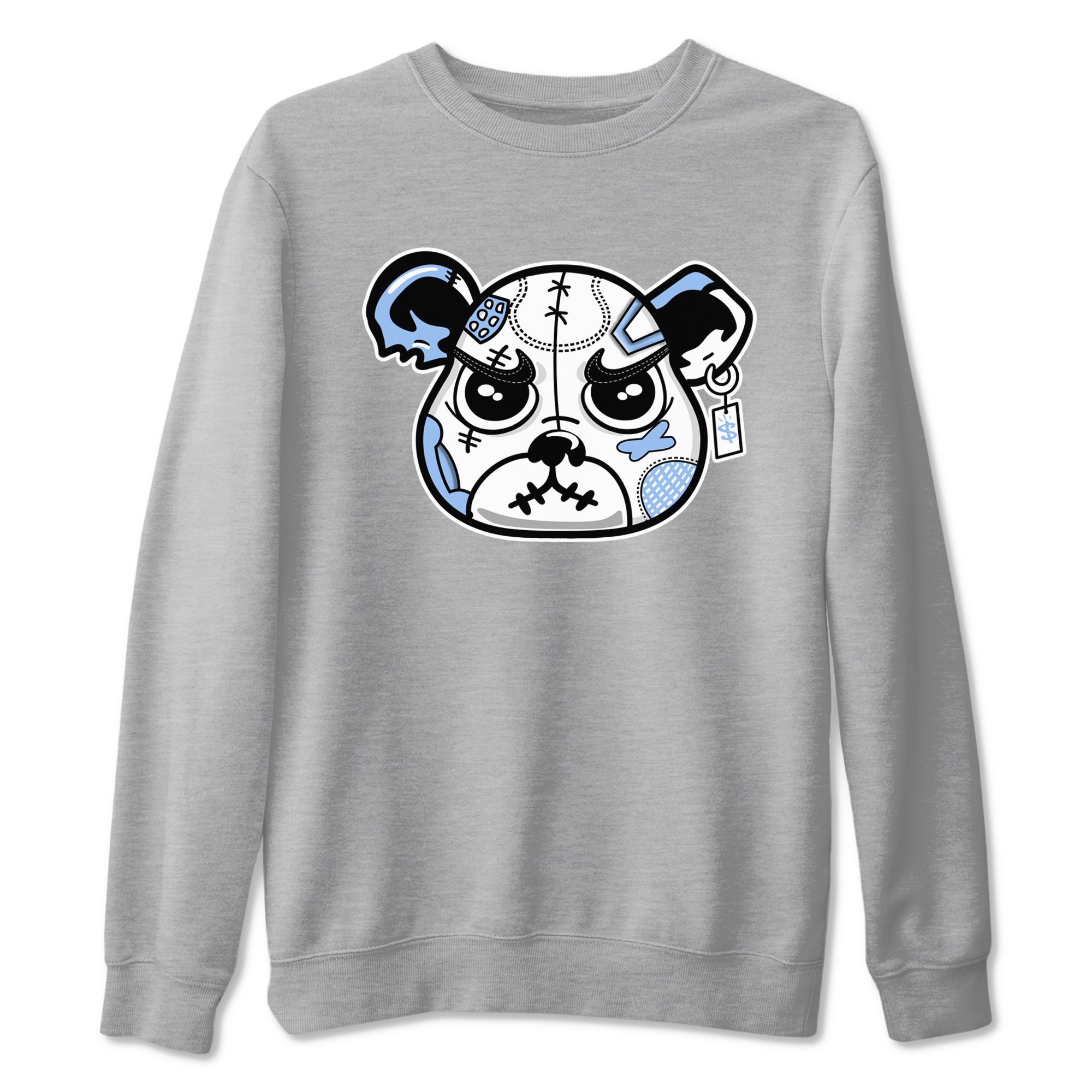 snkmatch Bear Face snkmatch Tees - Air Jordan 4 Aluminum