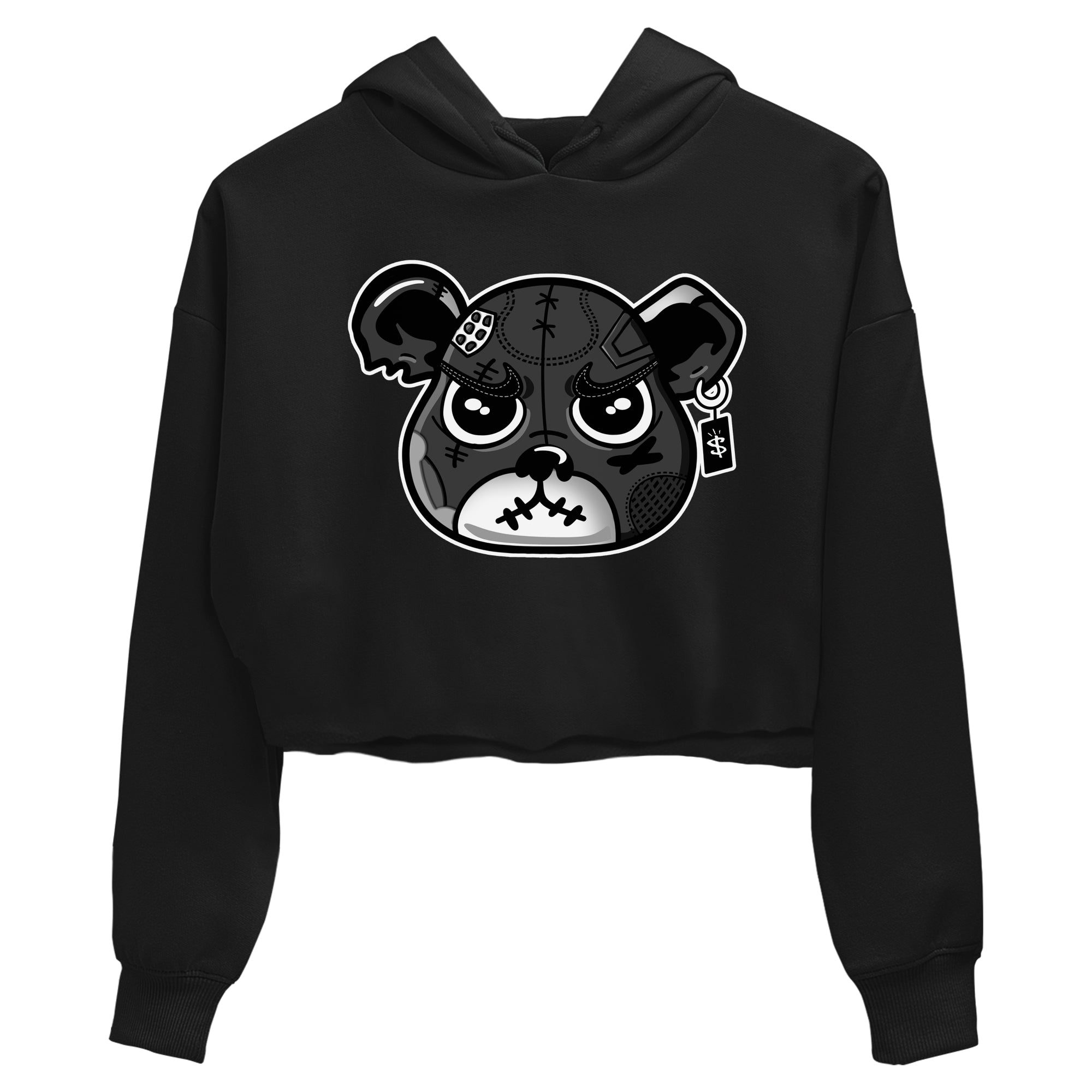 snkmatch Bear Face snkmatch Women's Top - Air Jordan 4 Fear