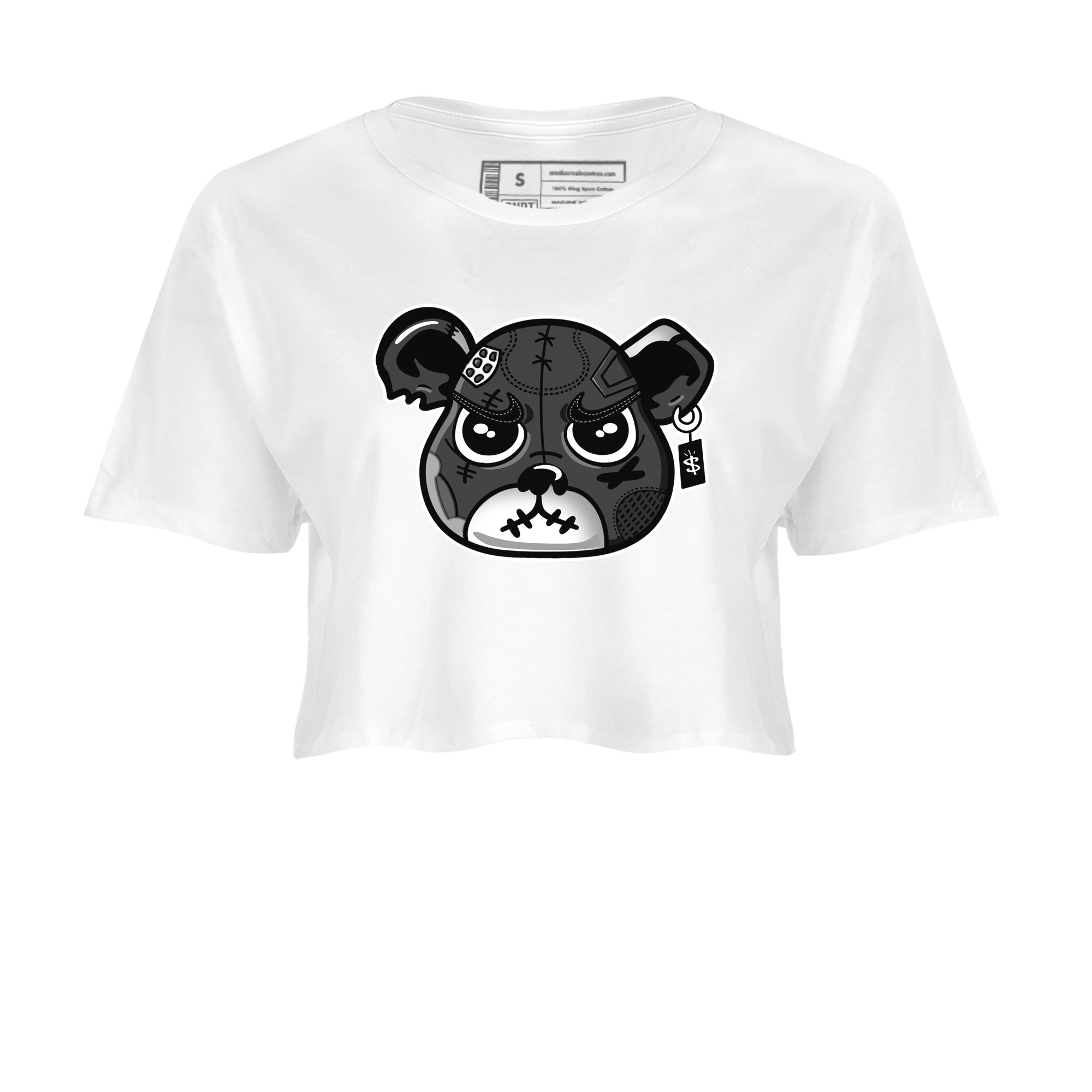 snkmatch Bear Face snkmatch Women's Top - Air Jordan 4 Fear