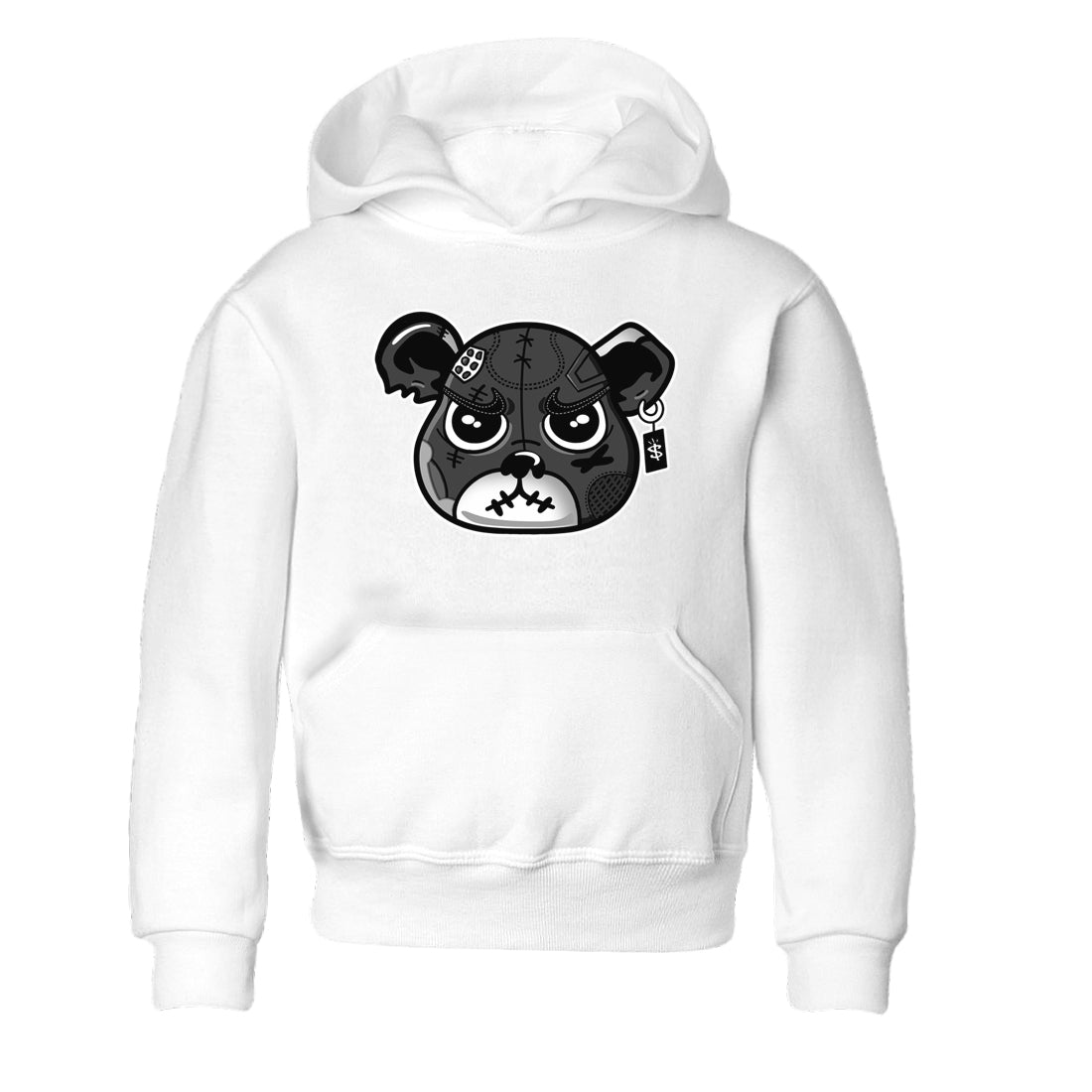 snkmatch Bear Face snkmatch Tees Kids - Air Jordan 4 Fear