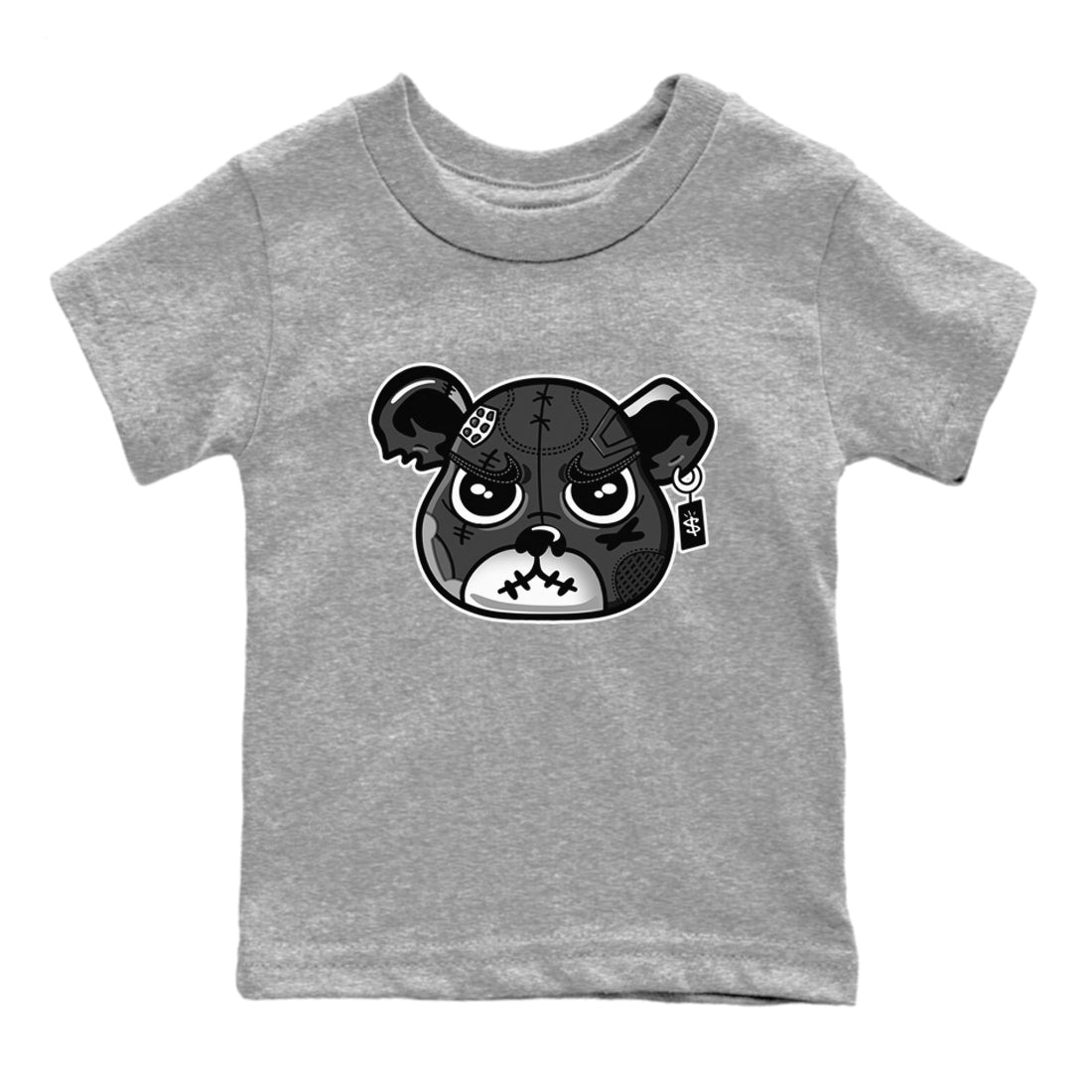 snkmatch Bear Face snkmatch Tees Kids - Air Jordan 4 Fear
