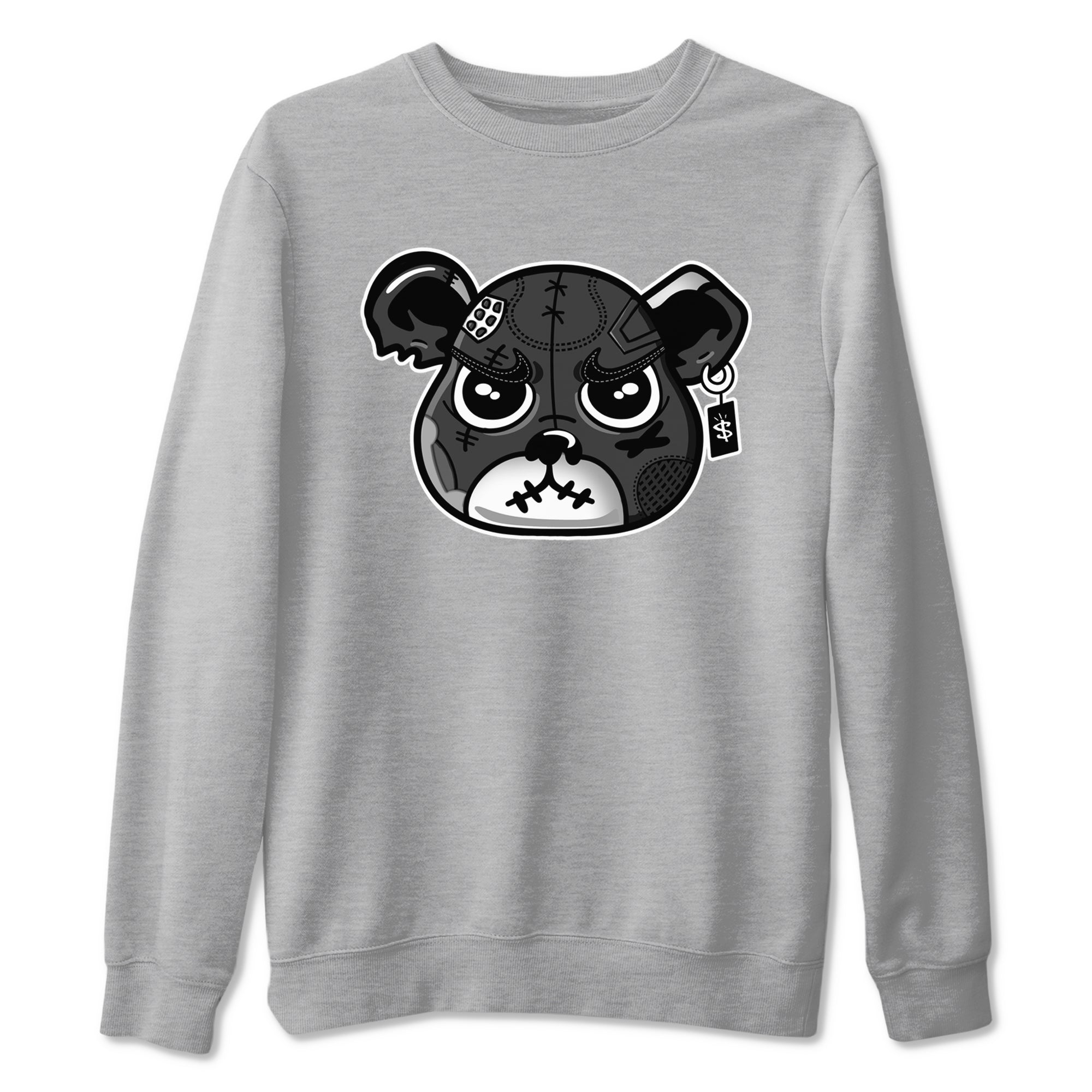 snkmatch Bear Face snkmatch Tees - Air Jordan 4 Fear