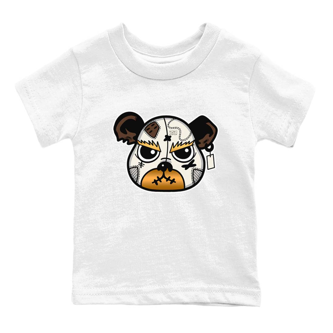 snkmatch Bear Face snkmatch Tees Kids - Air Jordan 5 Golden Ticket