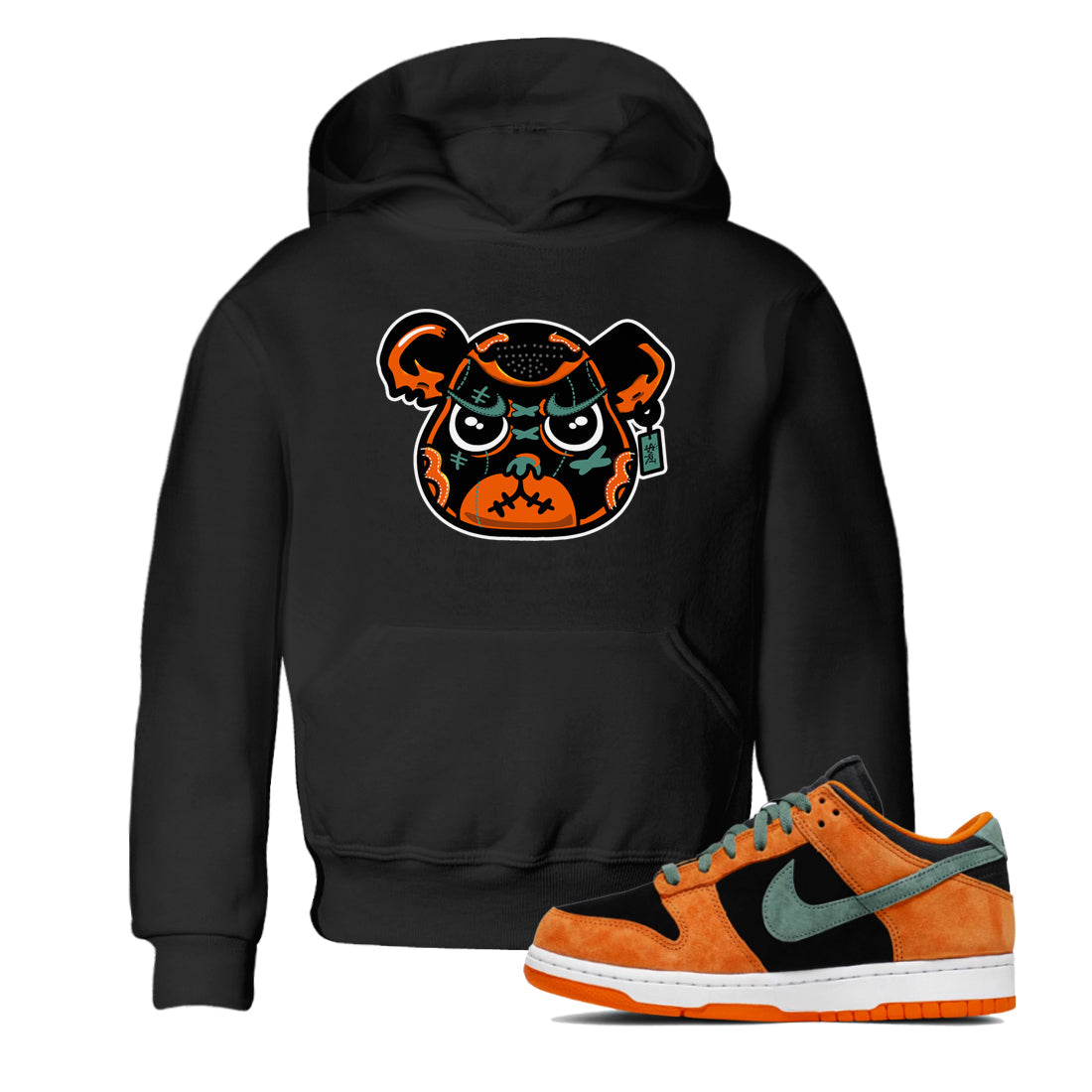 snkmatch Bear Face snkmatch Tees Kids - Dunk Ceramic