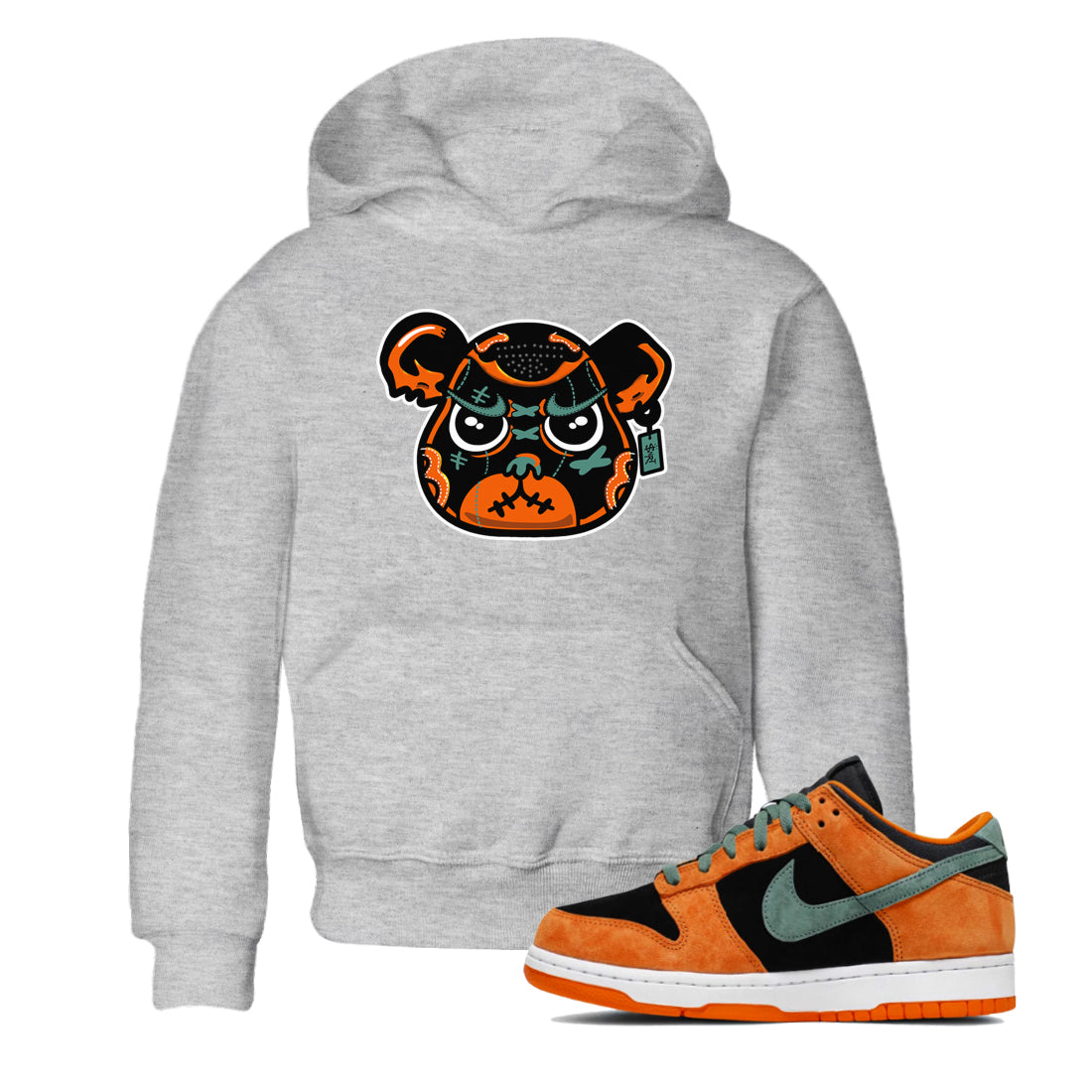snkmatch Bear Face snkmatch Tees Kids - Dunk Ceramic
