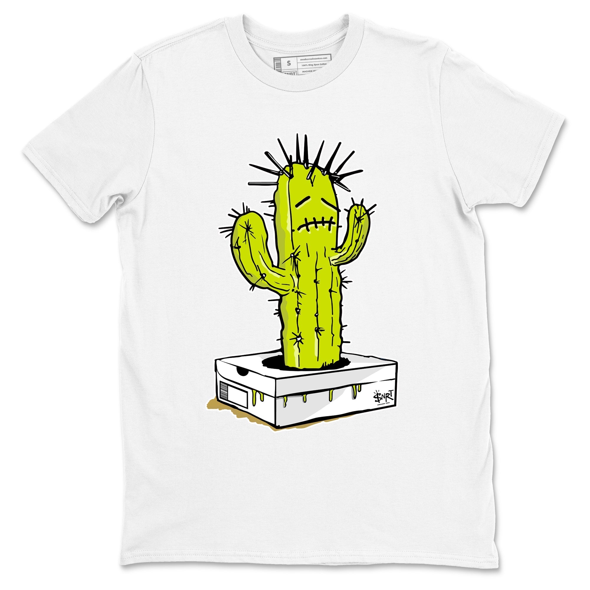 snkmatch Box Cactus snkmatch Tees - Air Jordan 13 Bright Cactus