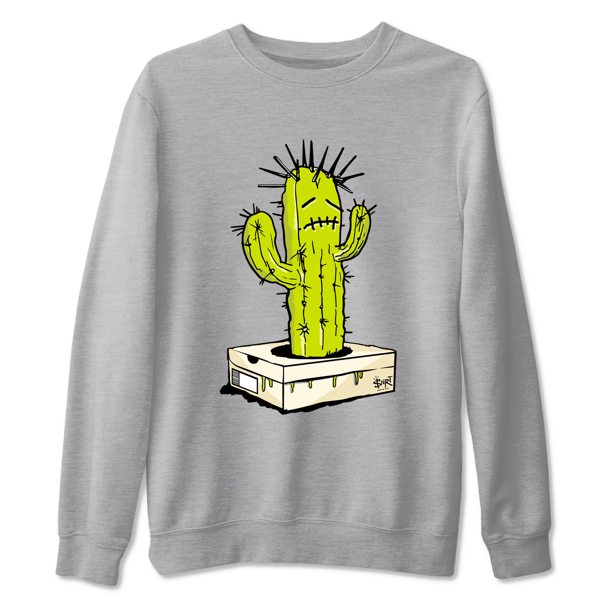 snkmatch Box Cactus snkmatch Tees - Jordan Jumpman Jack Travis Scott Bright Cactus