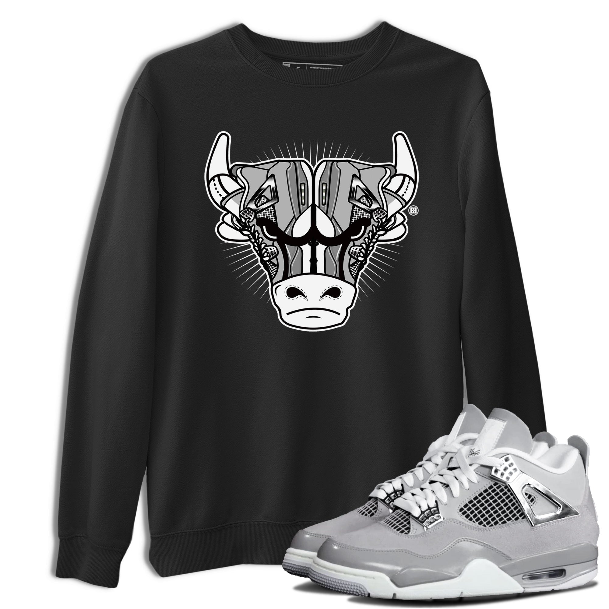 snkmatch Bull Head snkmatch Tee - Air Jordan 4 Frozen Moments