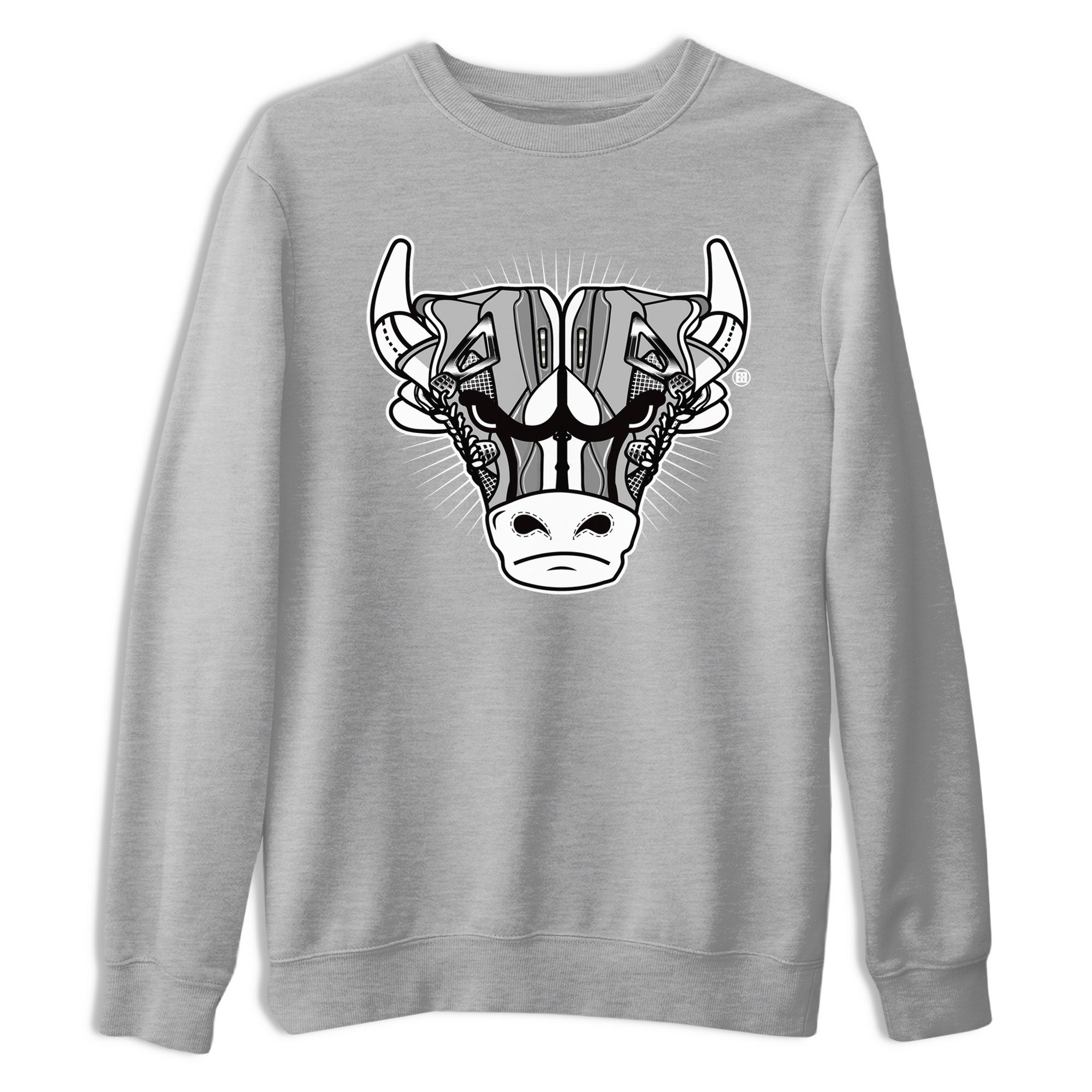 snkmatch Bull Head snkmatch Tee - Air Jordan 4 Frozen Moments