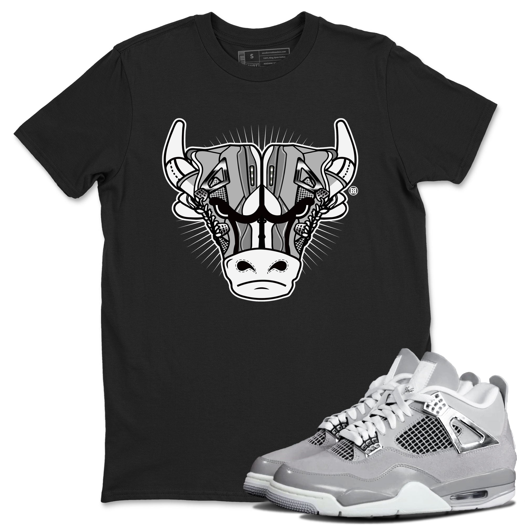 snkmatch Bull Head snkmatch Tee - Air Jordan 4 Frozen Moments