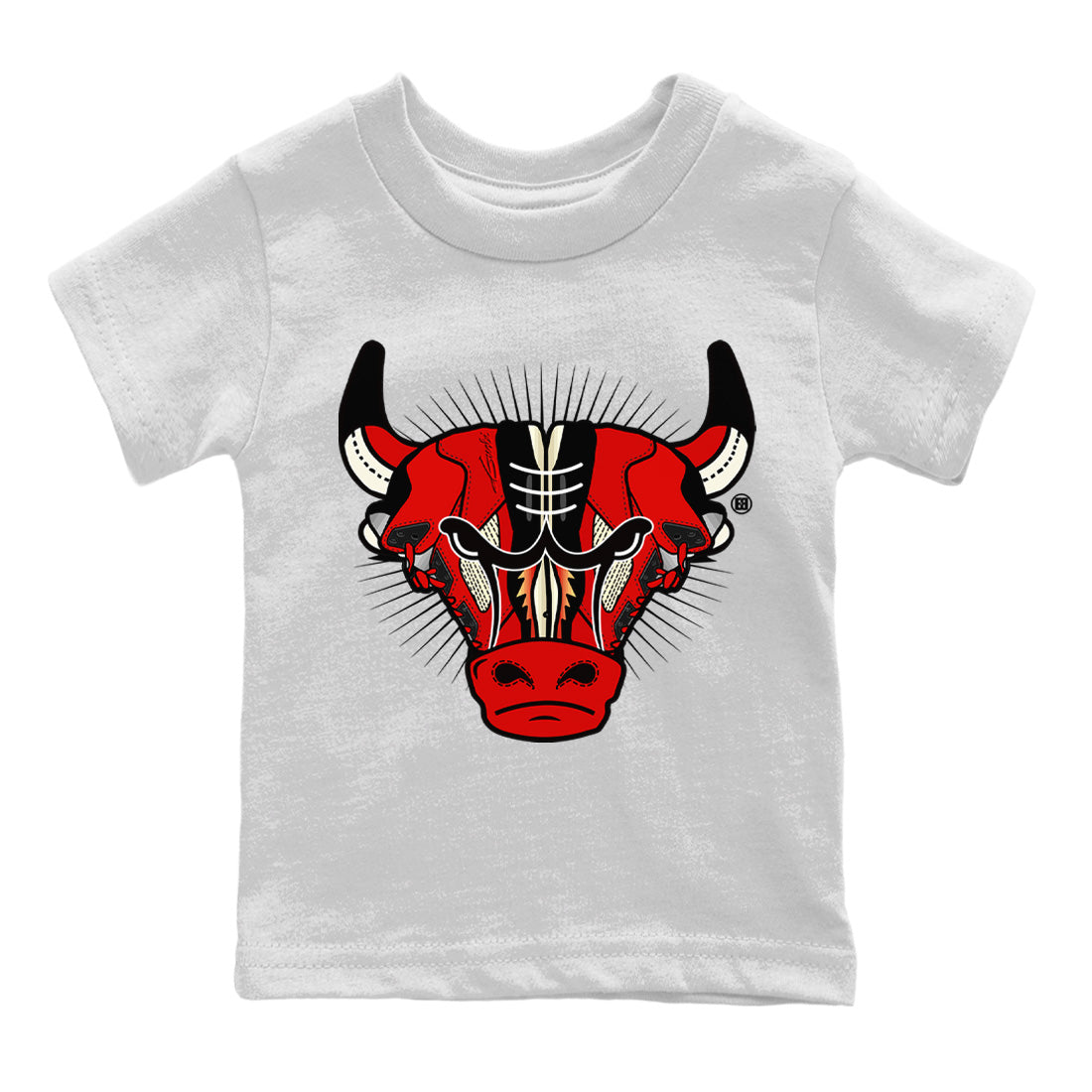 snkmatch Bull Head Kids Tops - Air Jordan 5 Mars For Her