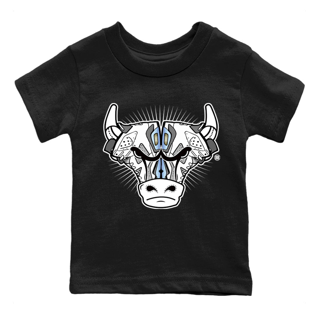 snkmatch Bull Head Kids Tops - Air Jordan 6 Cool Grey