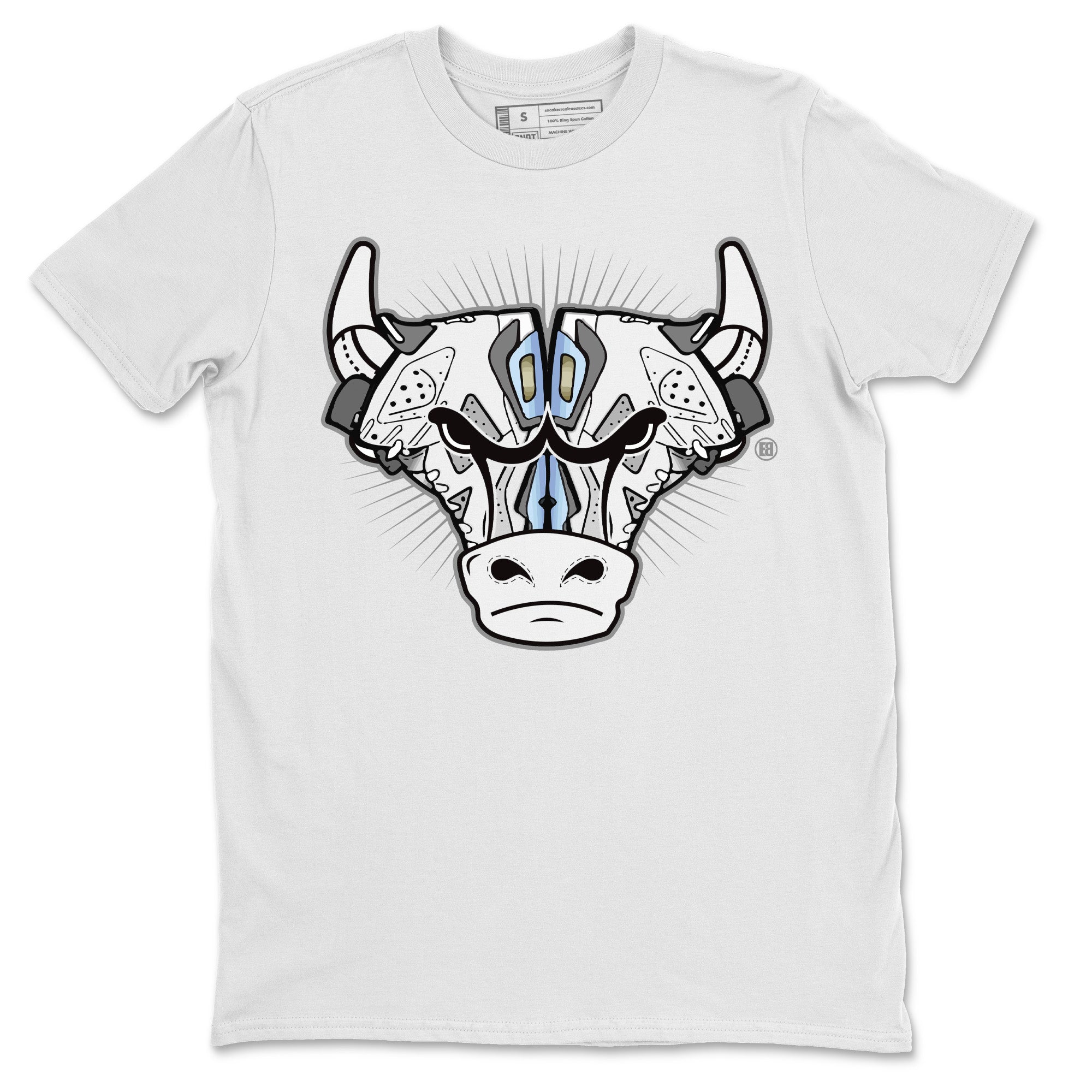snkmatch Bull Head Unisex Tops - Air Jordan 6 Cool Grey
