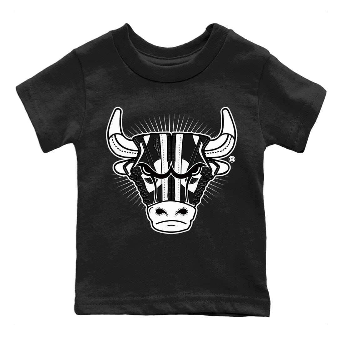 snkmatch Bull Head Kids Tops - Dunk Panda