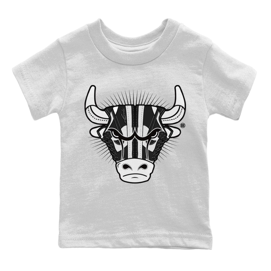 snkmatch Bull Head Kids Tops - Dunk Panda